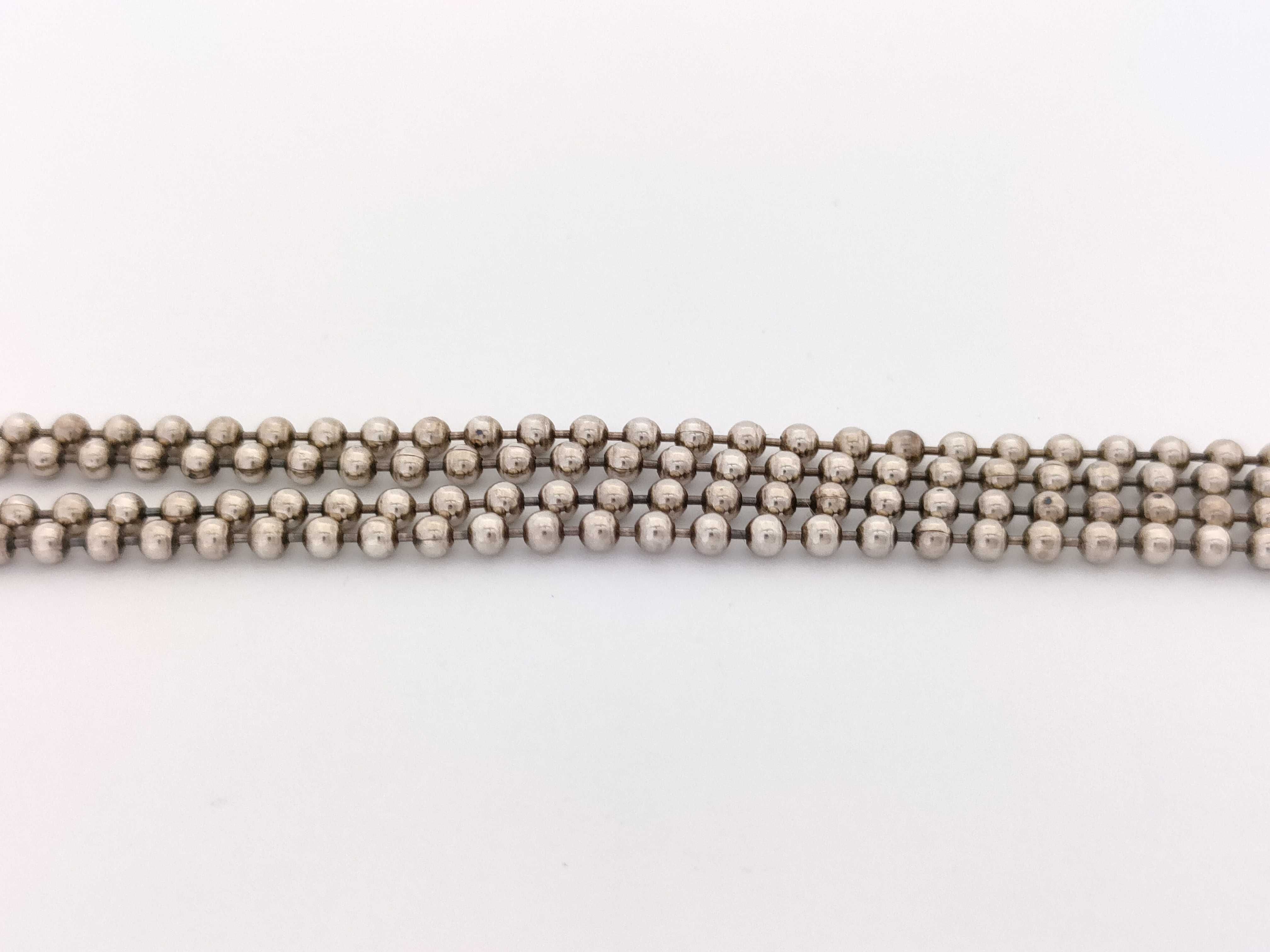 Tiffany and Co. Sterling Silver Ball Chain Necklace