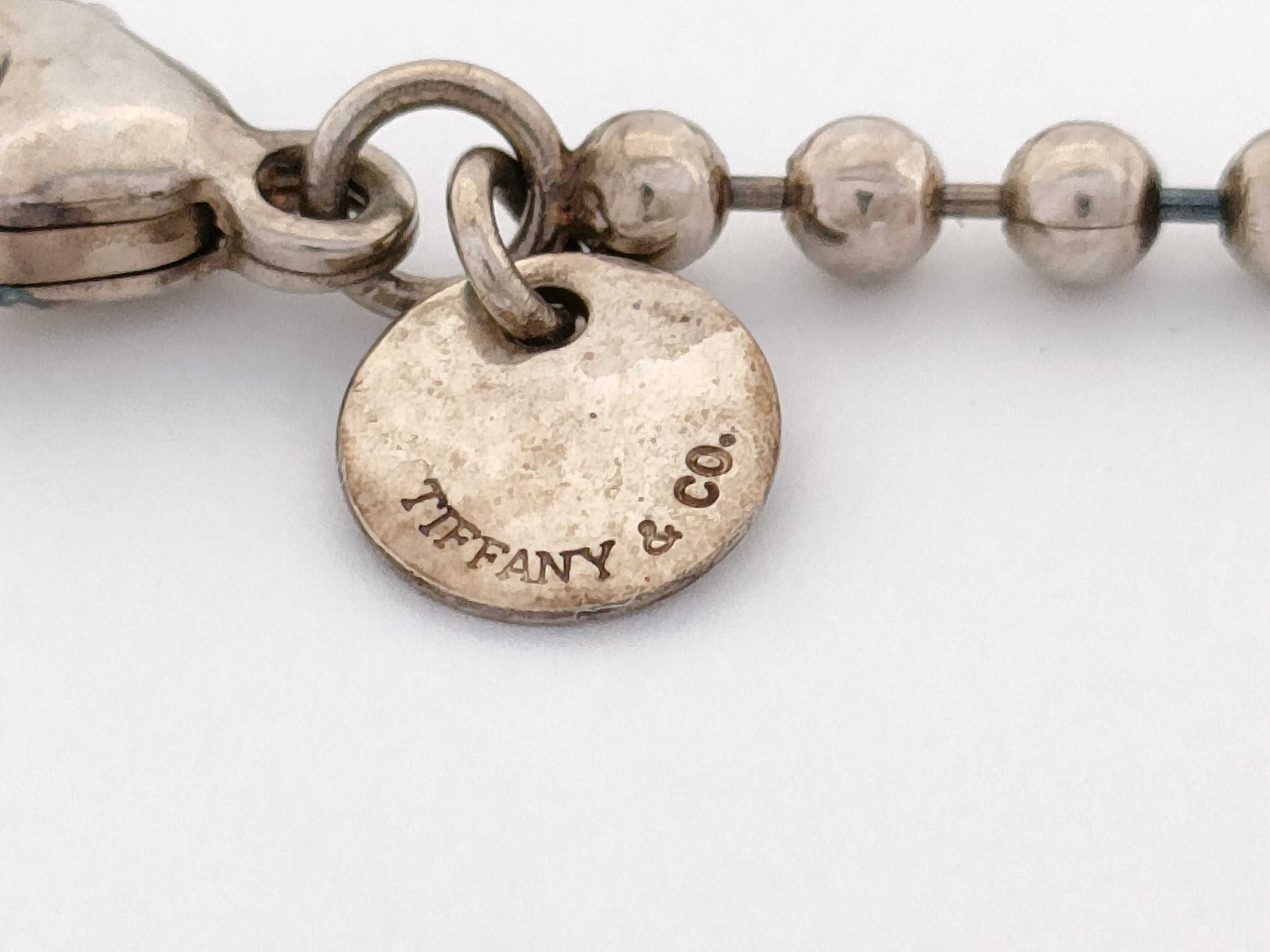 Tiffany and Co. Sterling Silver Ball Chain Necklace