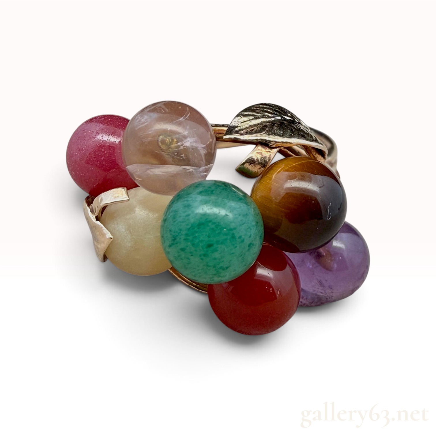 14k Multi-Gem Ring