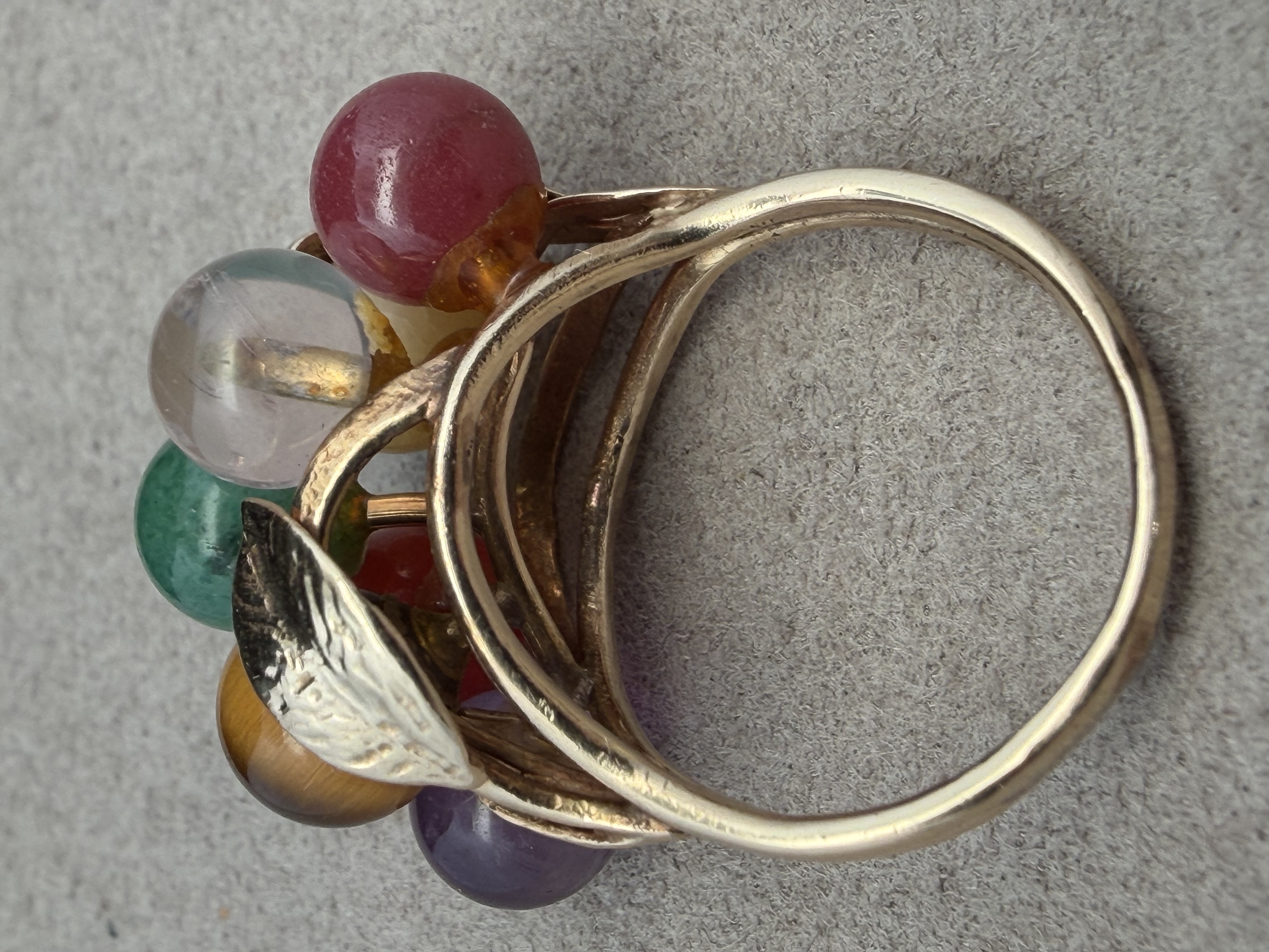 14k Multi-Gem Ring