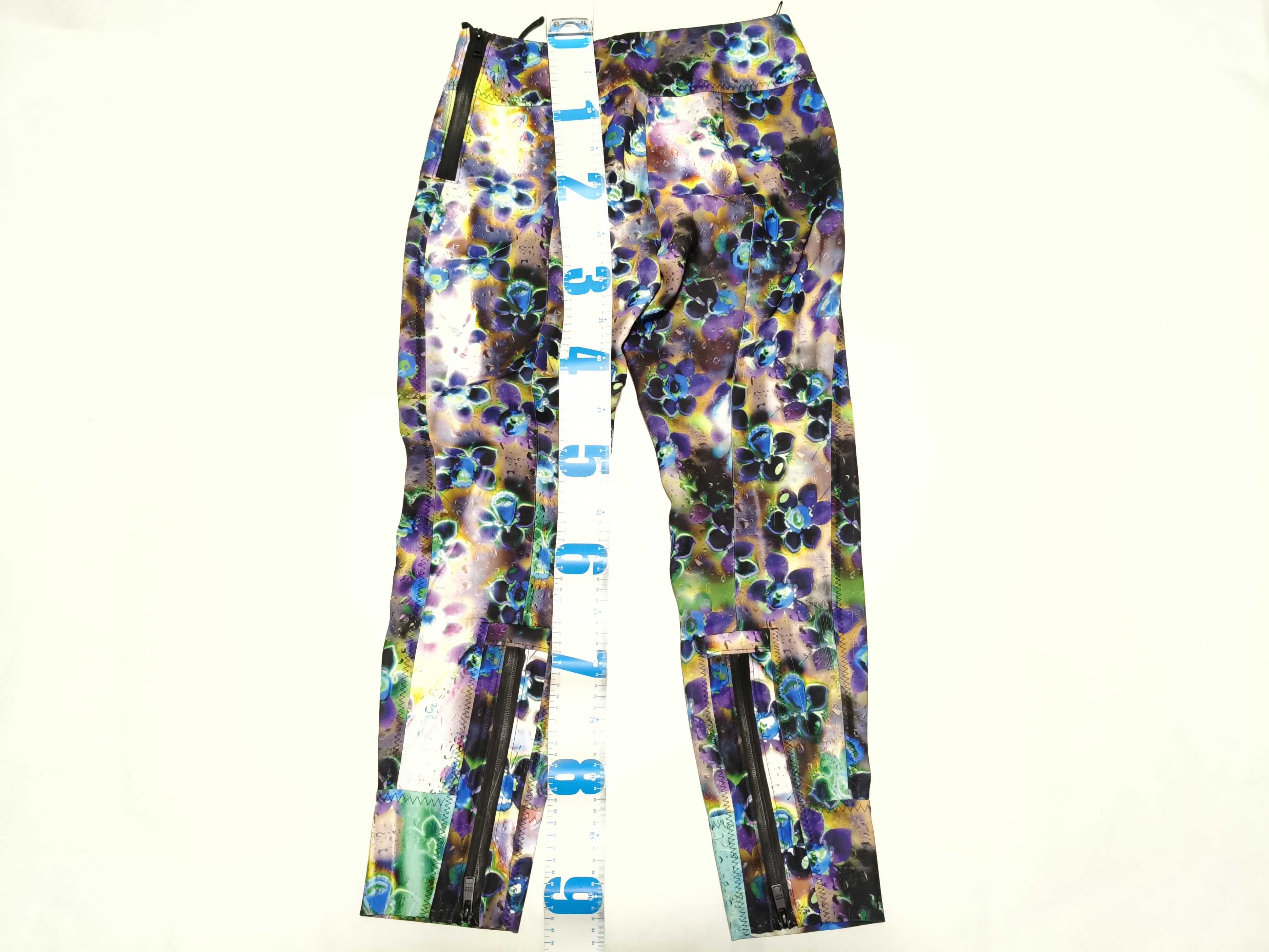 Prada SS18 Liquid Daisy Print Cropped Trousers