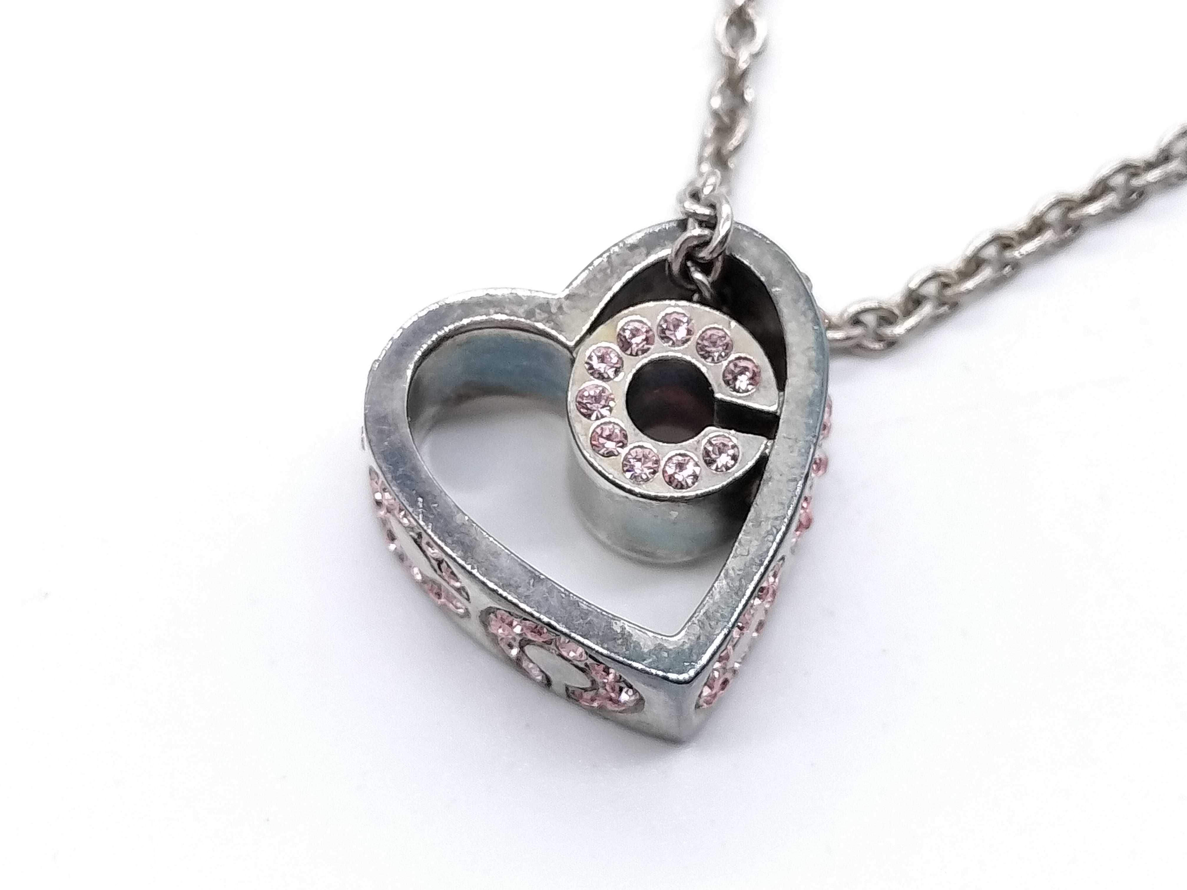 Coach 925 Sterling Silver Heart Pendant Necklace and Fashion Jewelry Trio