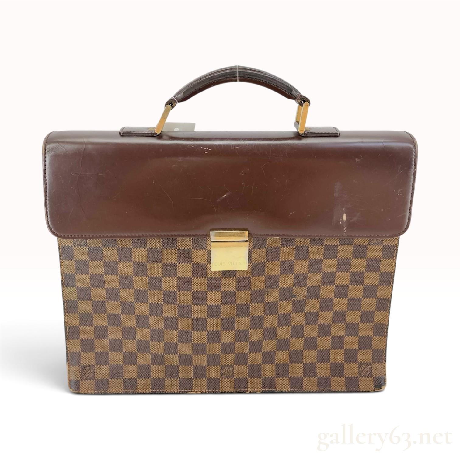 Vintage Louis Vuitton Altona Damier Ebene Briefcase
