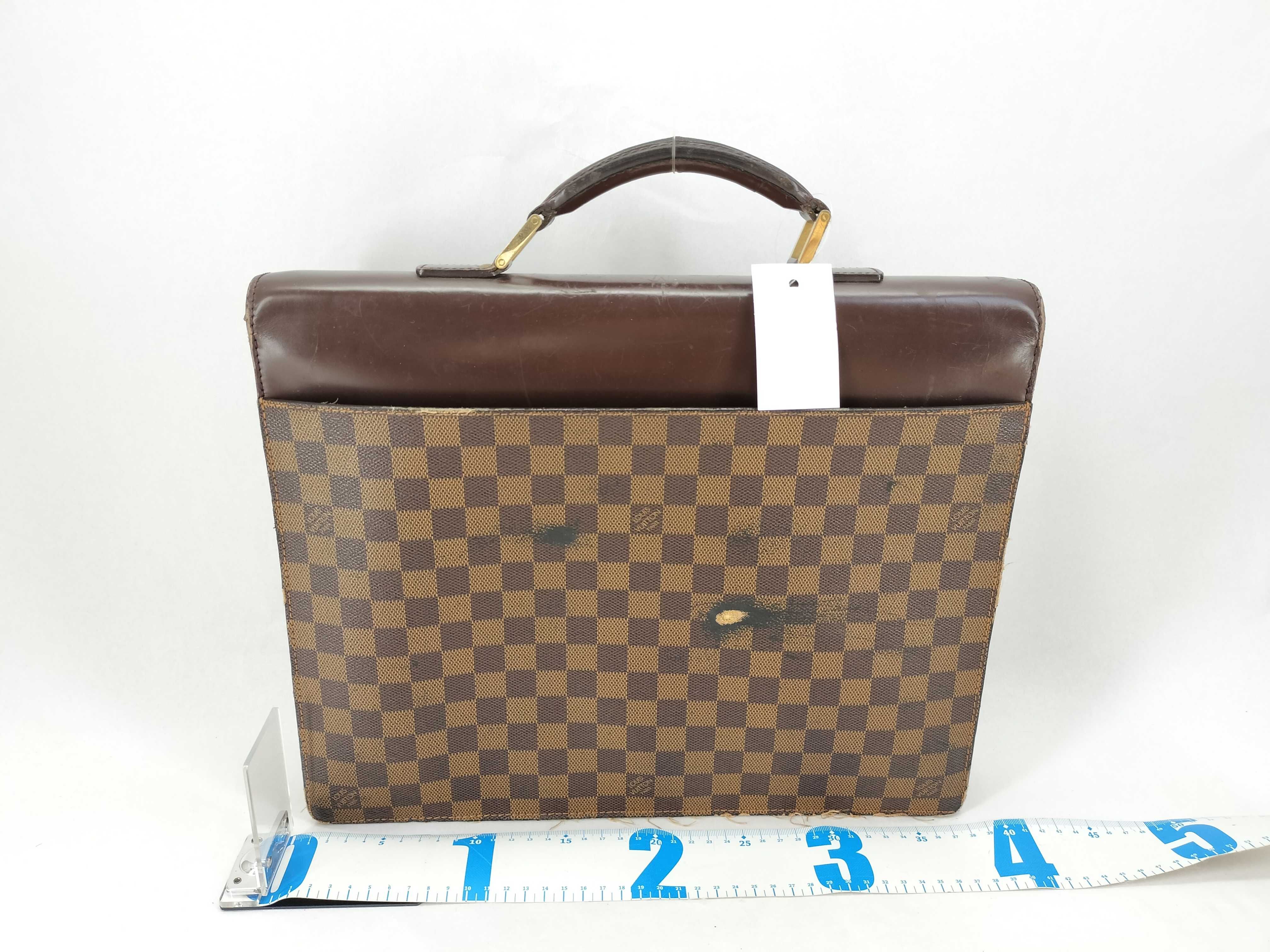 Vintage Louis Vuitton Altona Damier Ebene Briefcase