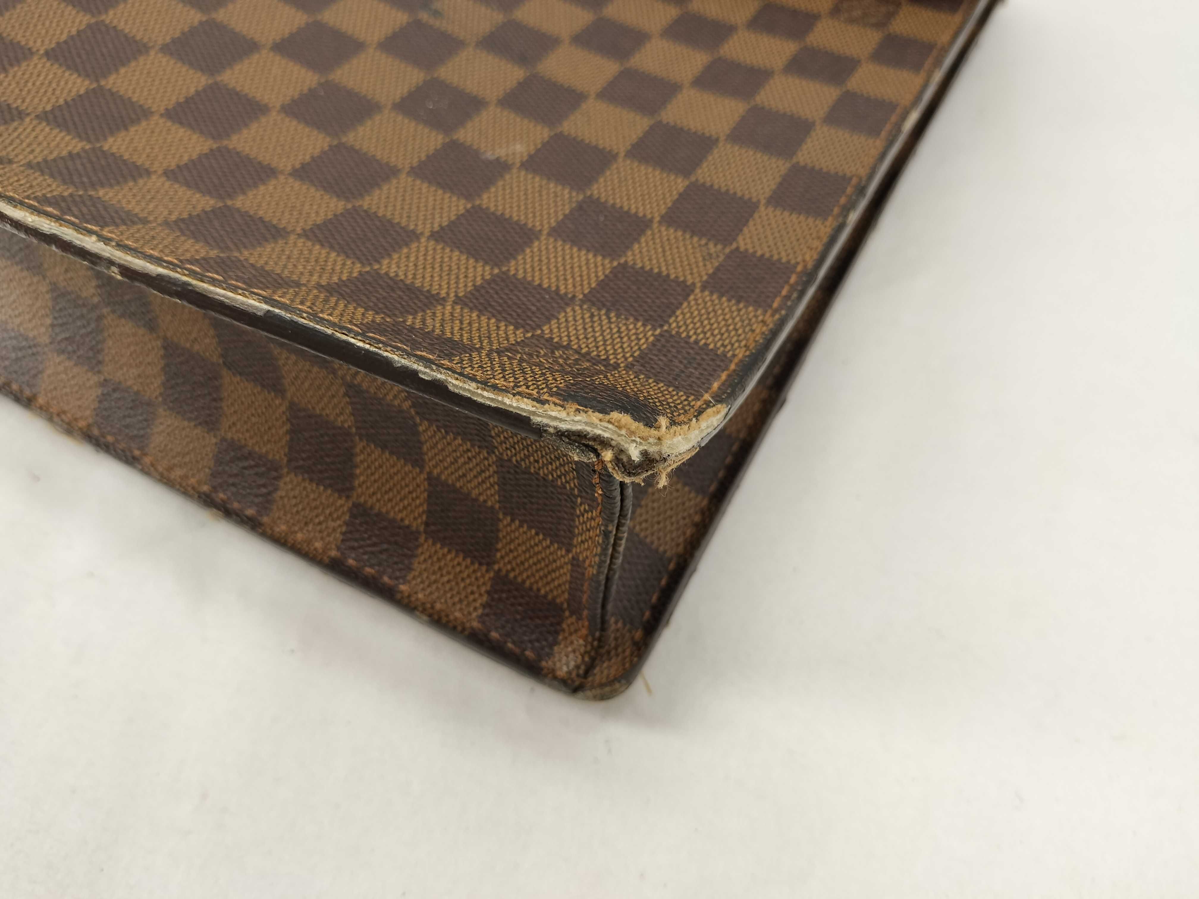 Vintage Louis Vuitton Altona Damier Ebene Briefcase