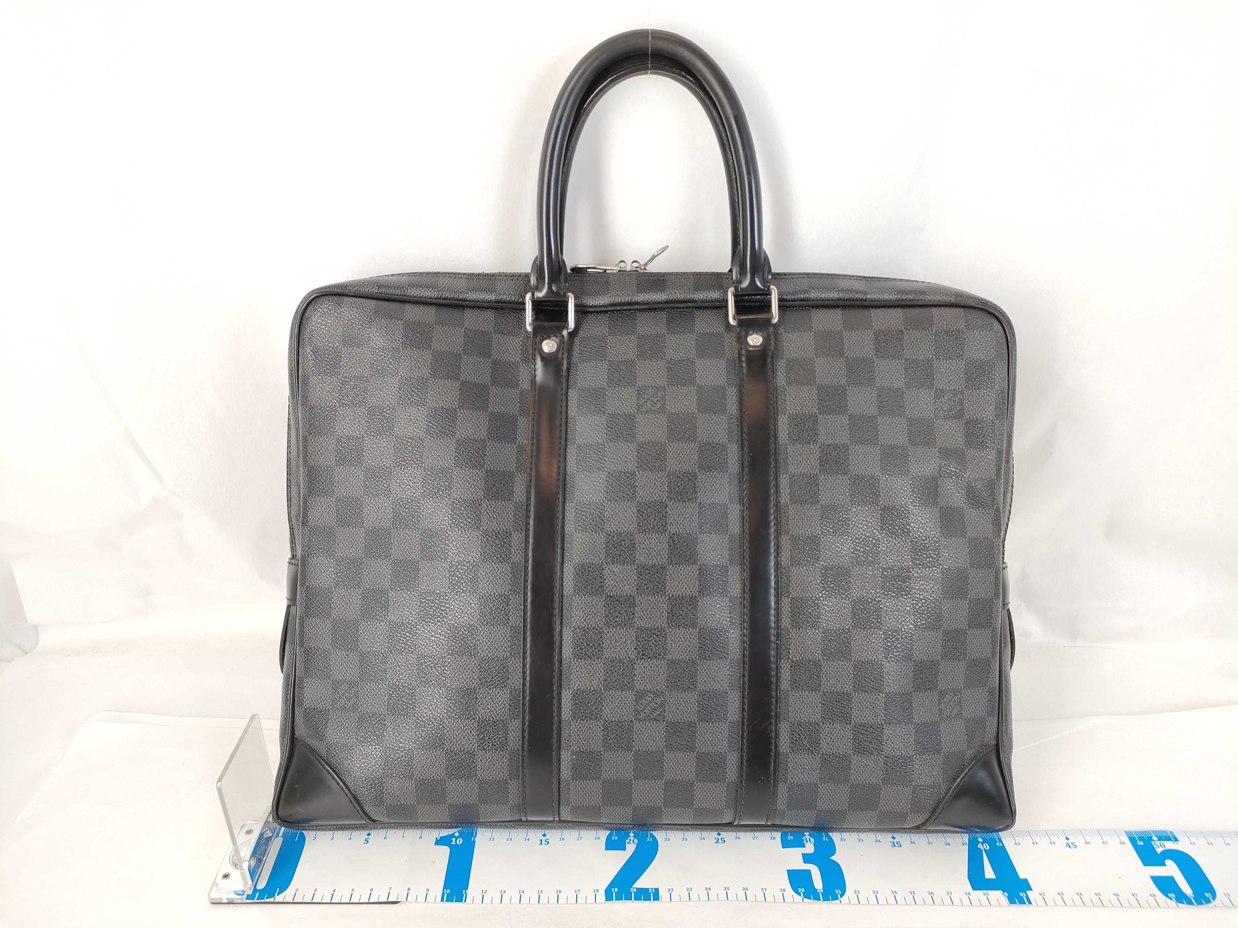 Louis Vuitton Porte-Documents Voyage Damier Graphite Canvas Briefcase