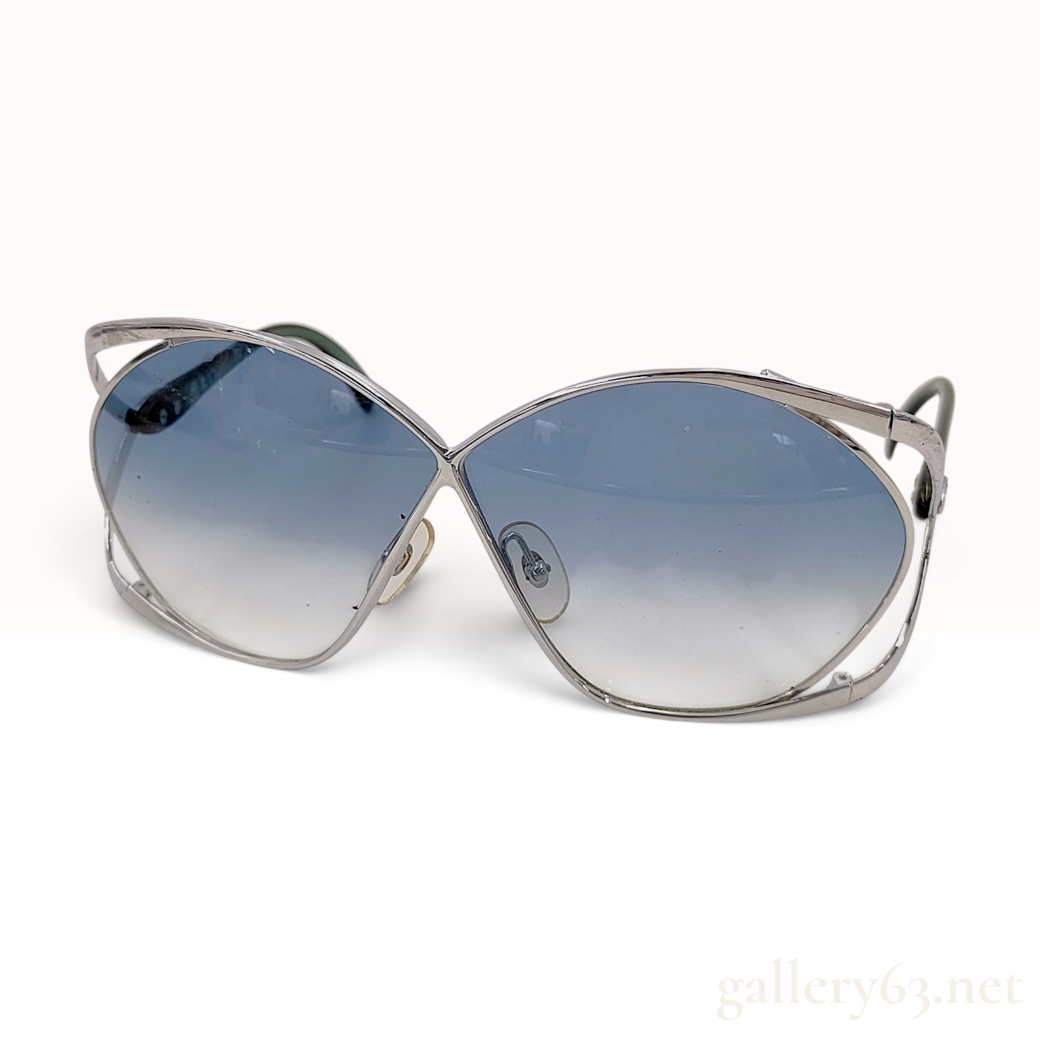 Vintage Christian Dior 2056 70 Metal Butterfly Sunglasses