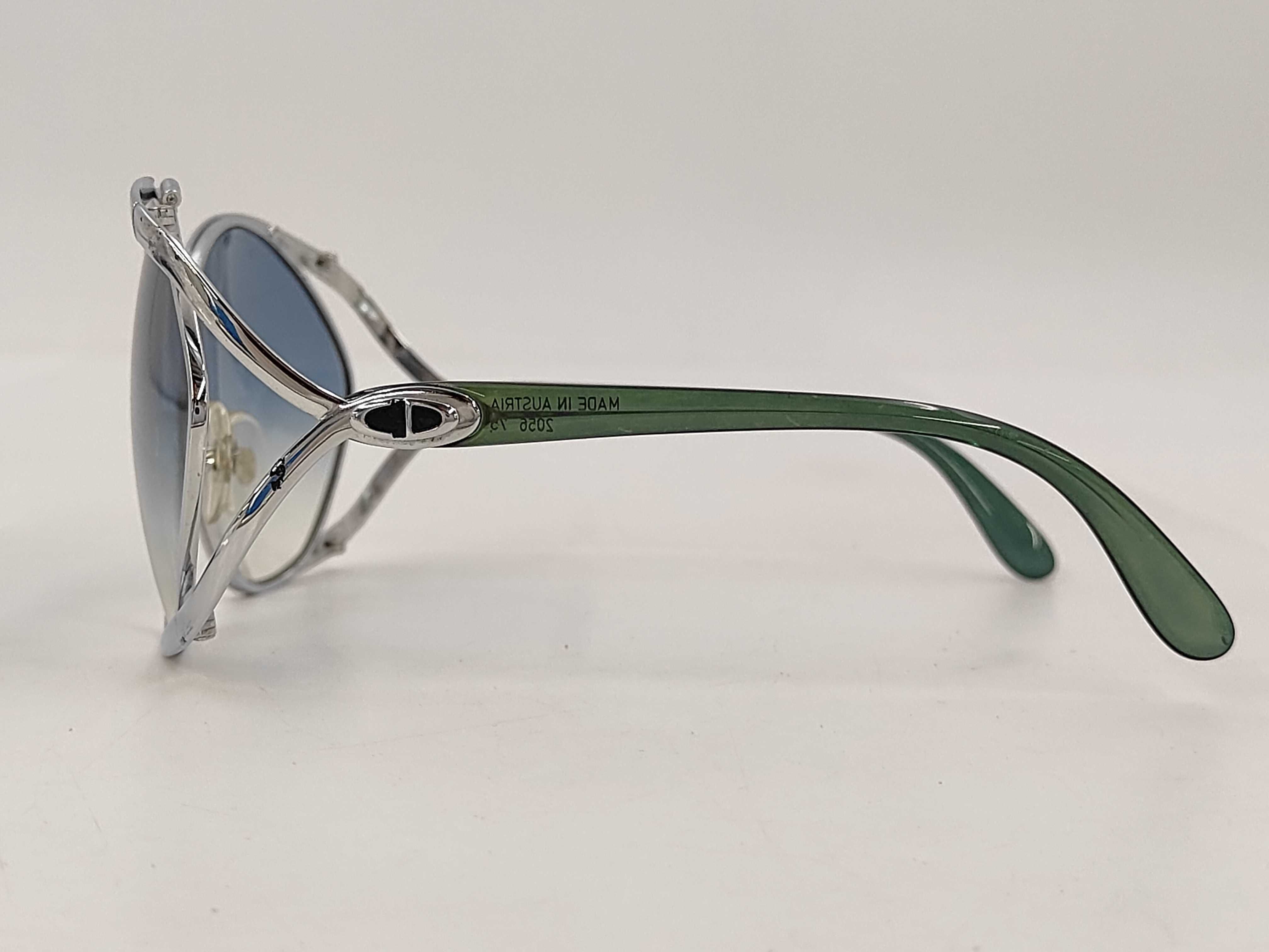 Vintage Christian Dior 2056 70 Metal Butterfly Sunglasses
