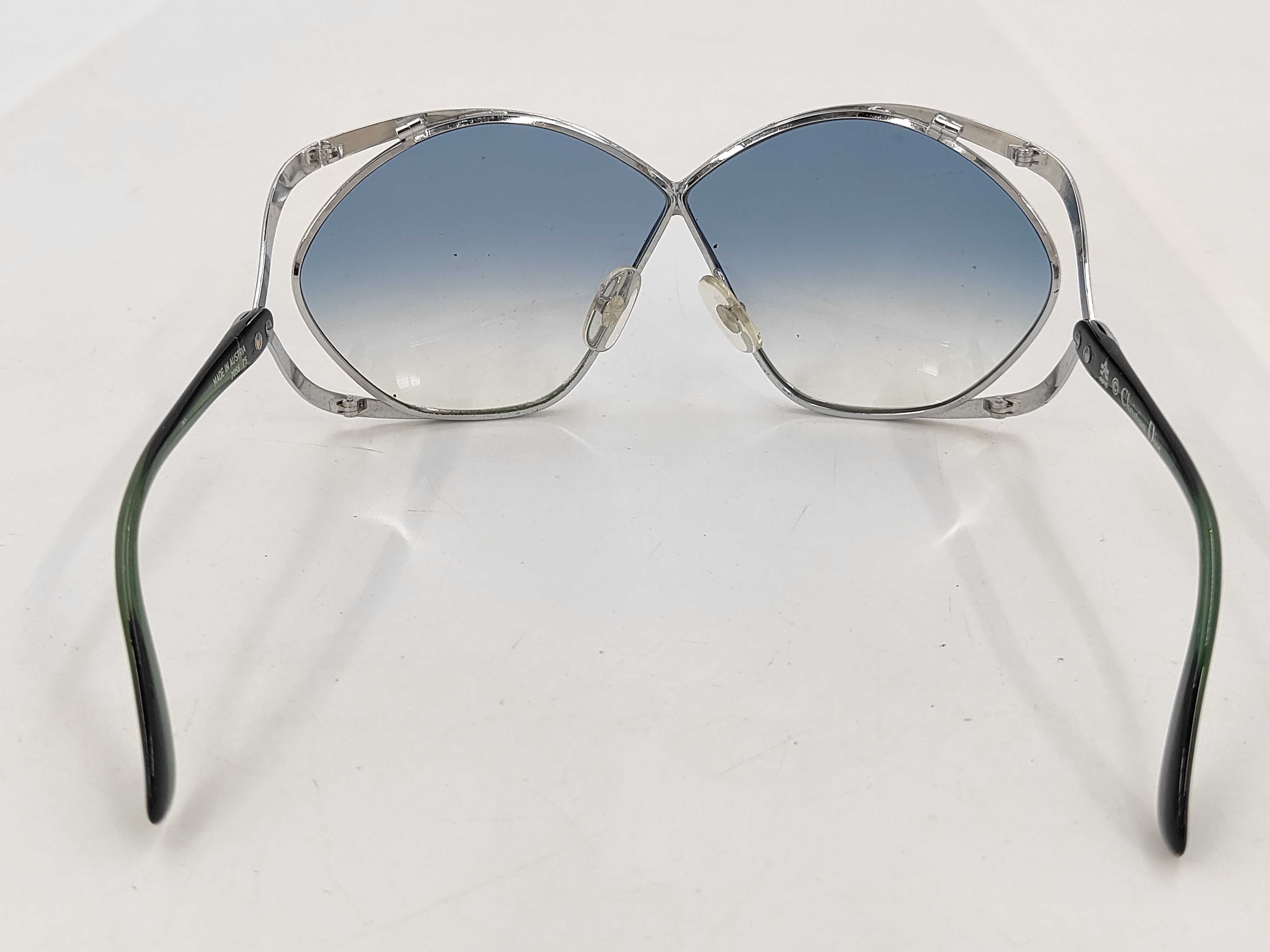 Vintage Christian Dior 2056 70 Metal Butterfly Sunglasses