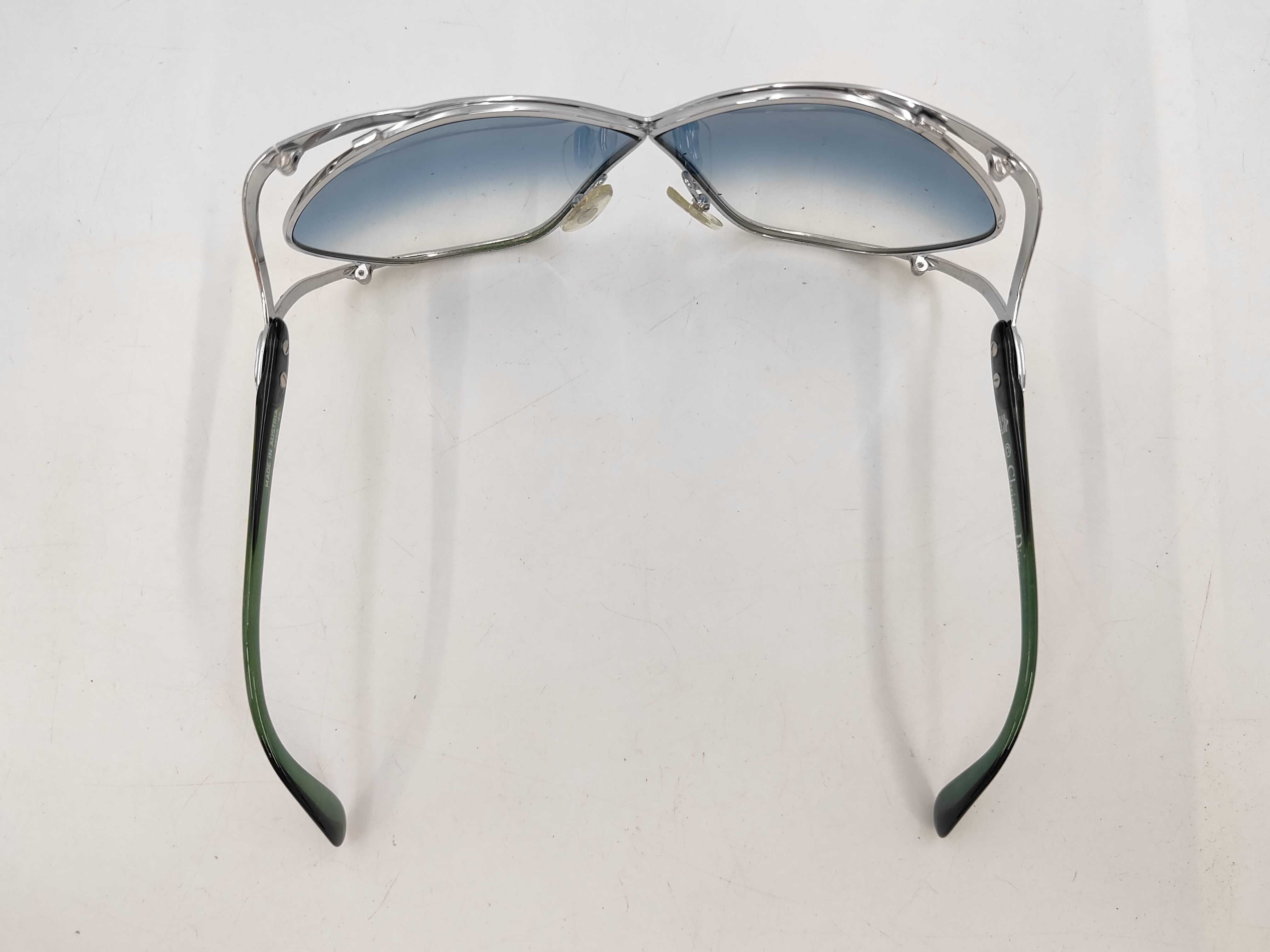 Vintage Christian Dior 2056 70 Metal Butterfly Sunglasses