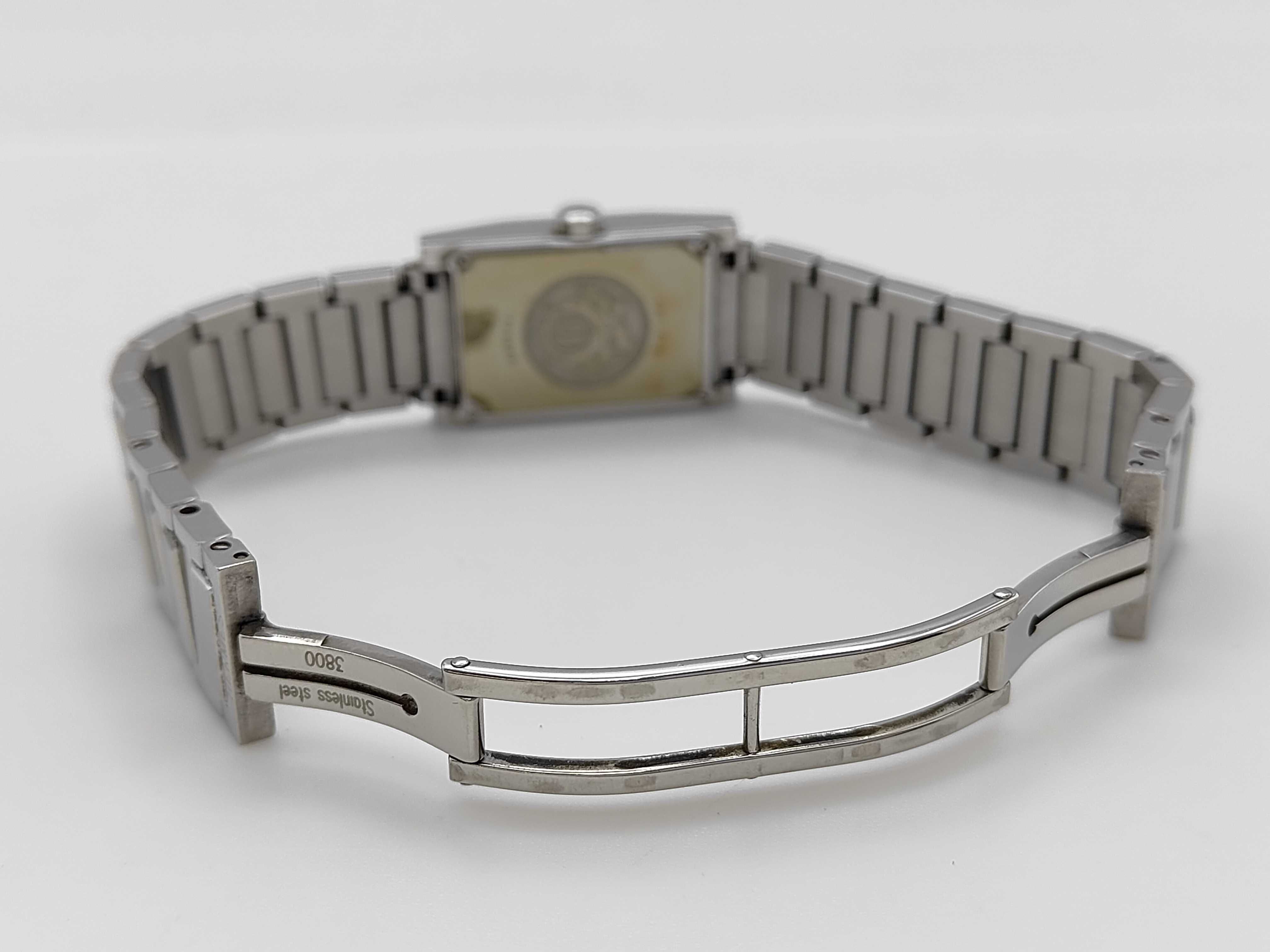 Hermes Tandem Stainless Steel Ladies Wristwatch