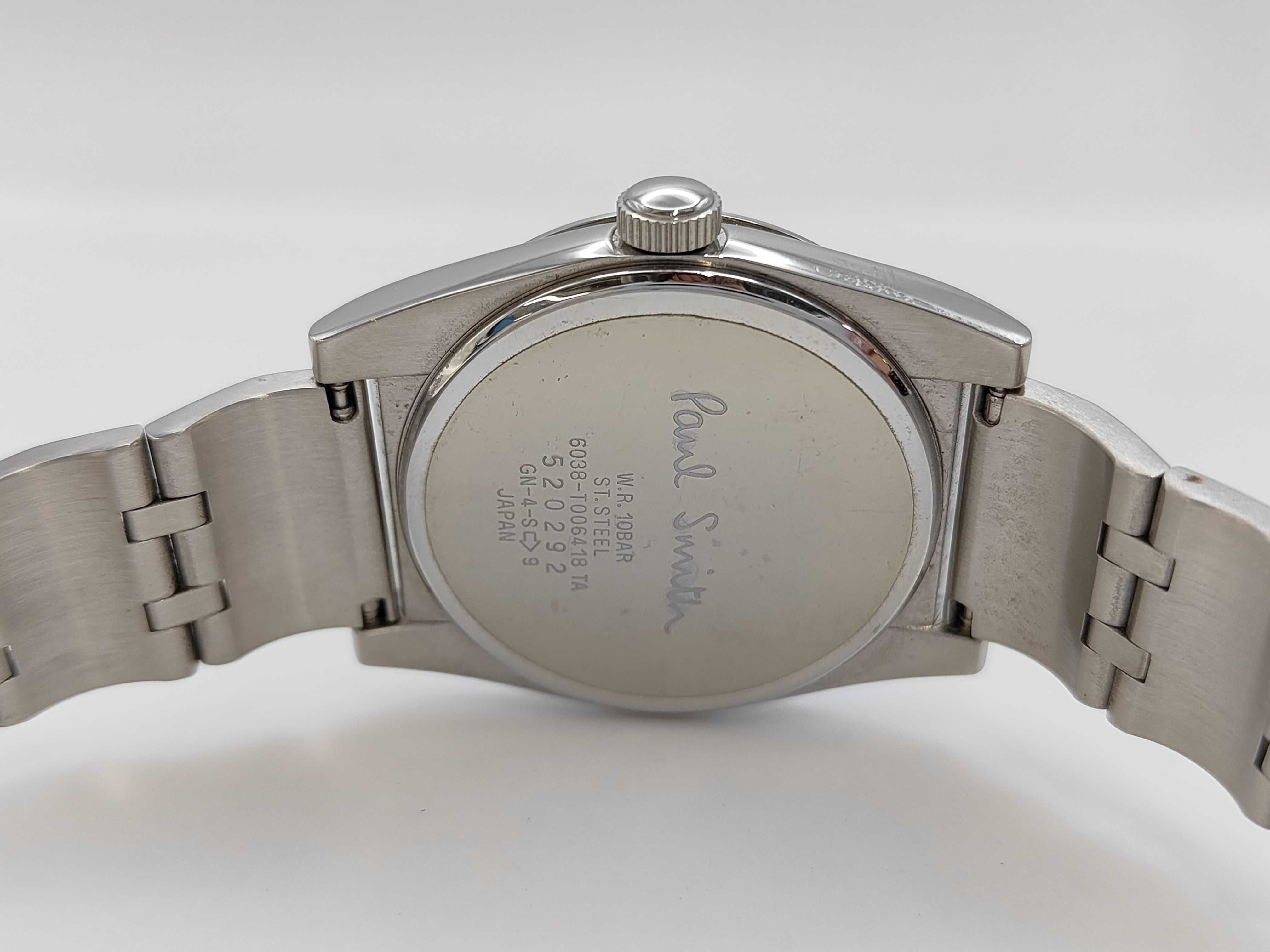 Paul Smith 6038-T006418 TA Stainless Steel Ladies Wristwatch with Booklet