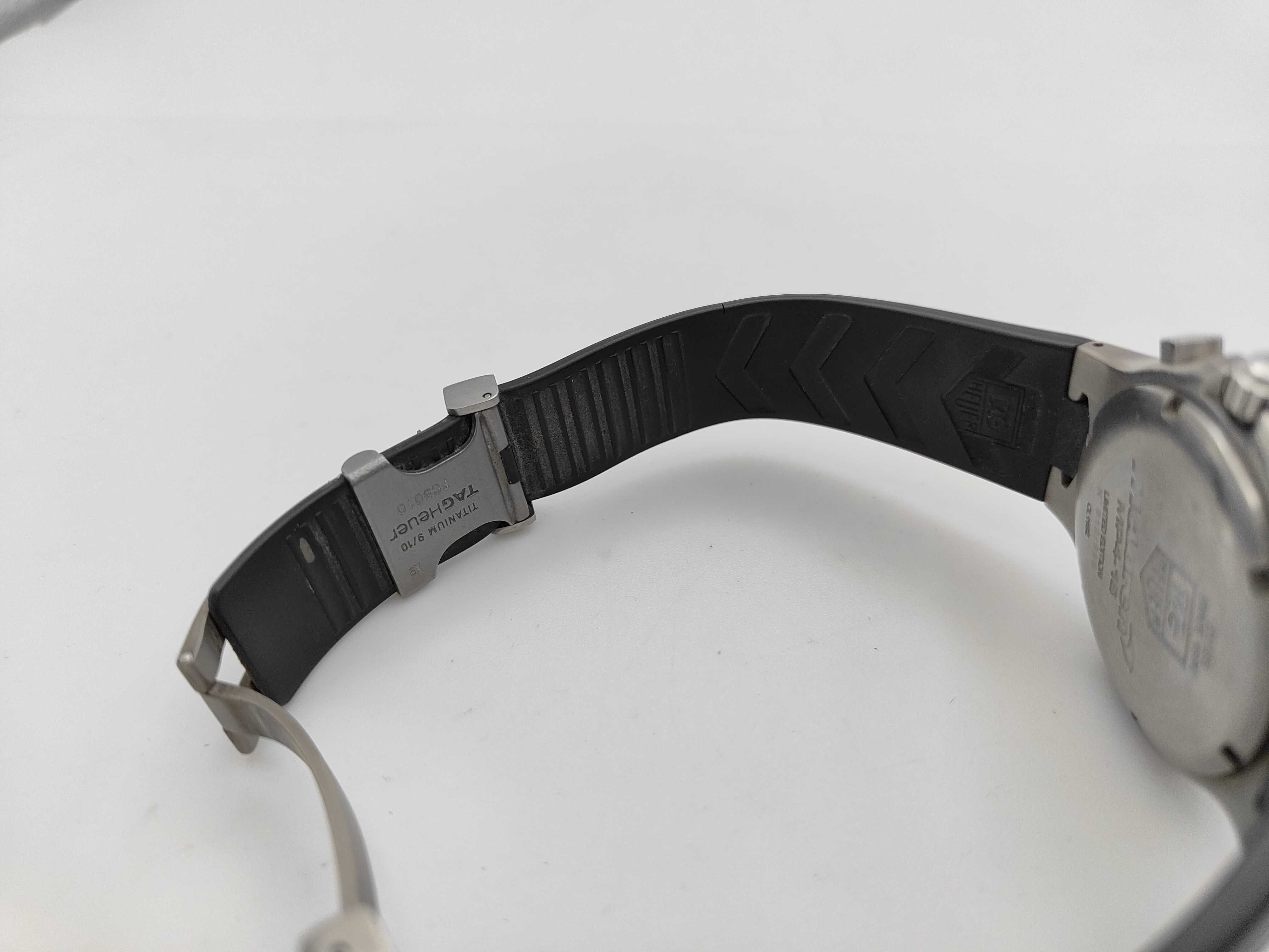 Circa 2001 TAG Heuer Kirium McLaren MP4-16 Titanium Chronograph Wristwatch with Card