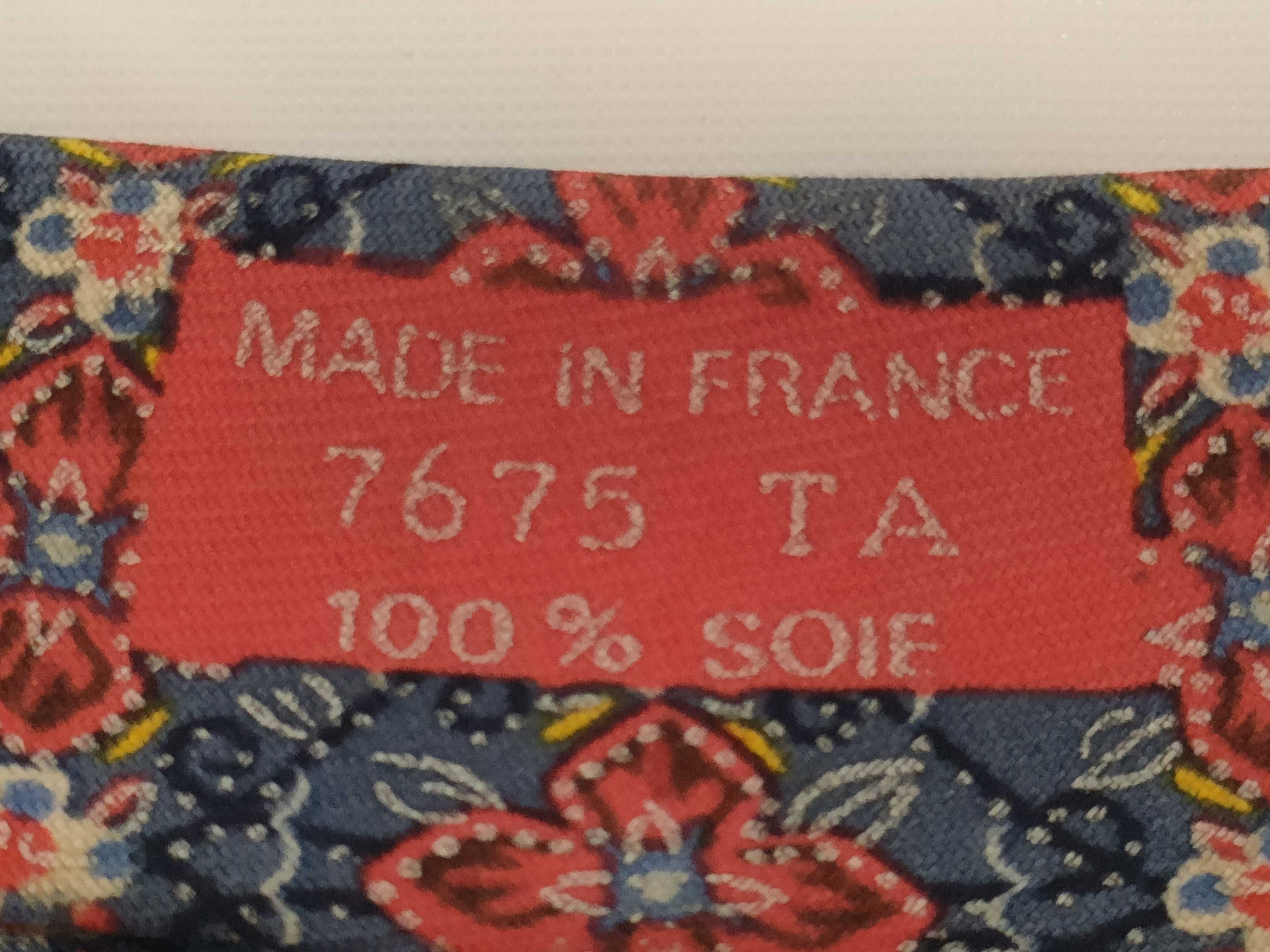 A Collection of Hermes Patterned Silk Neck Ties