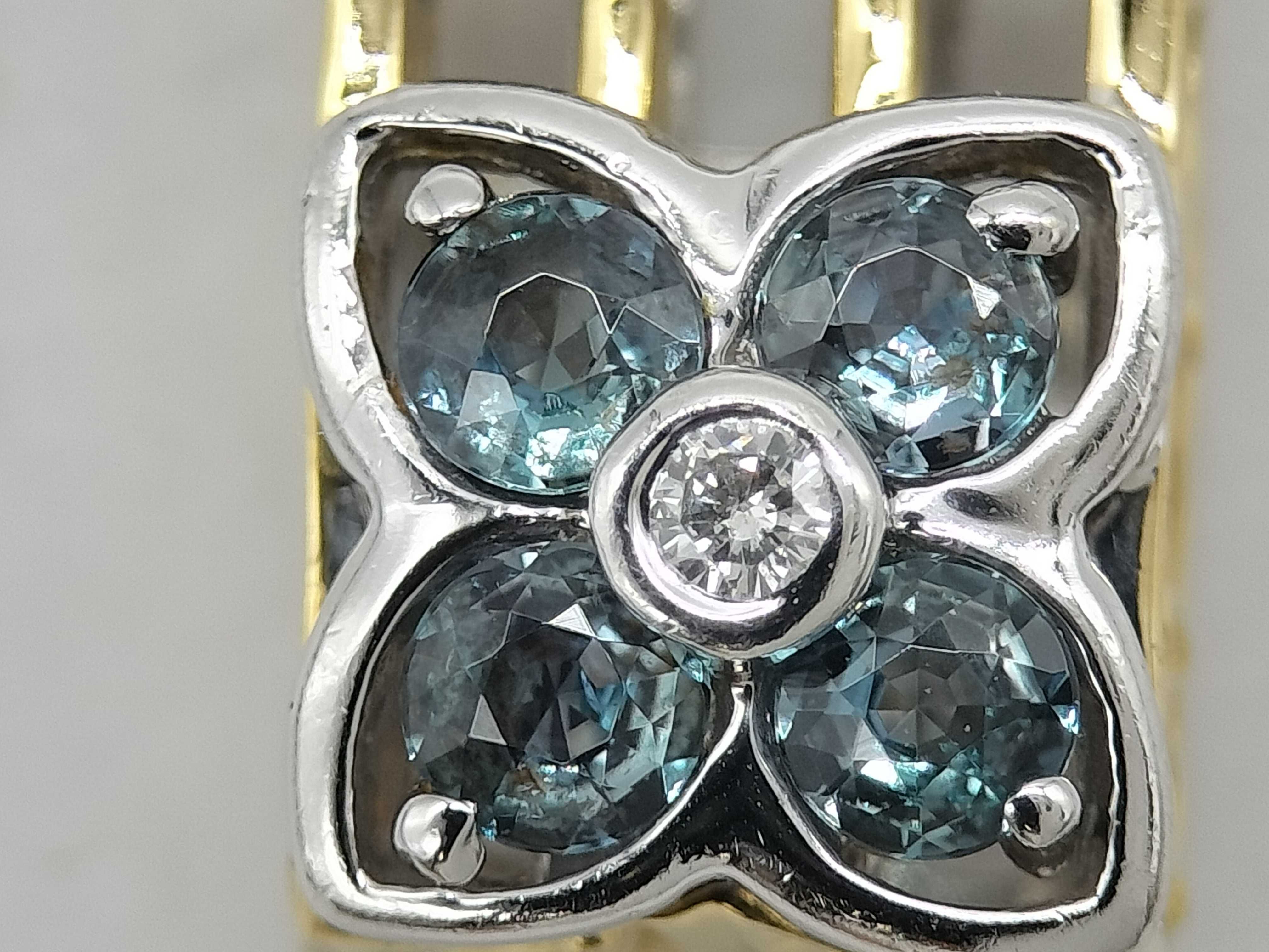 18K Gold Color Change Natural Alexandrite and Diamond Pendant