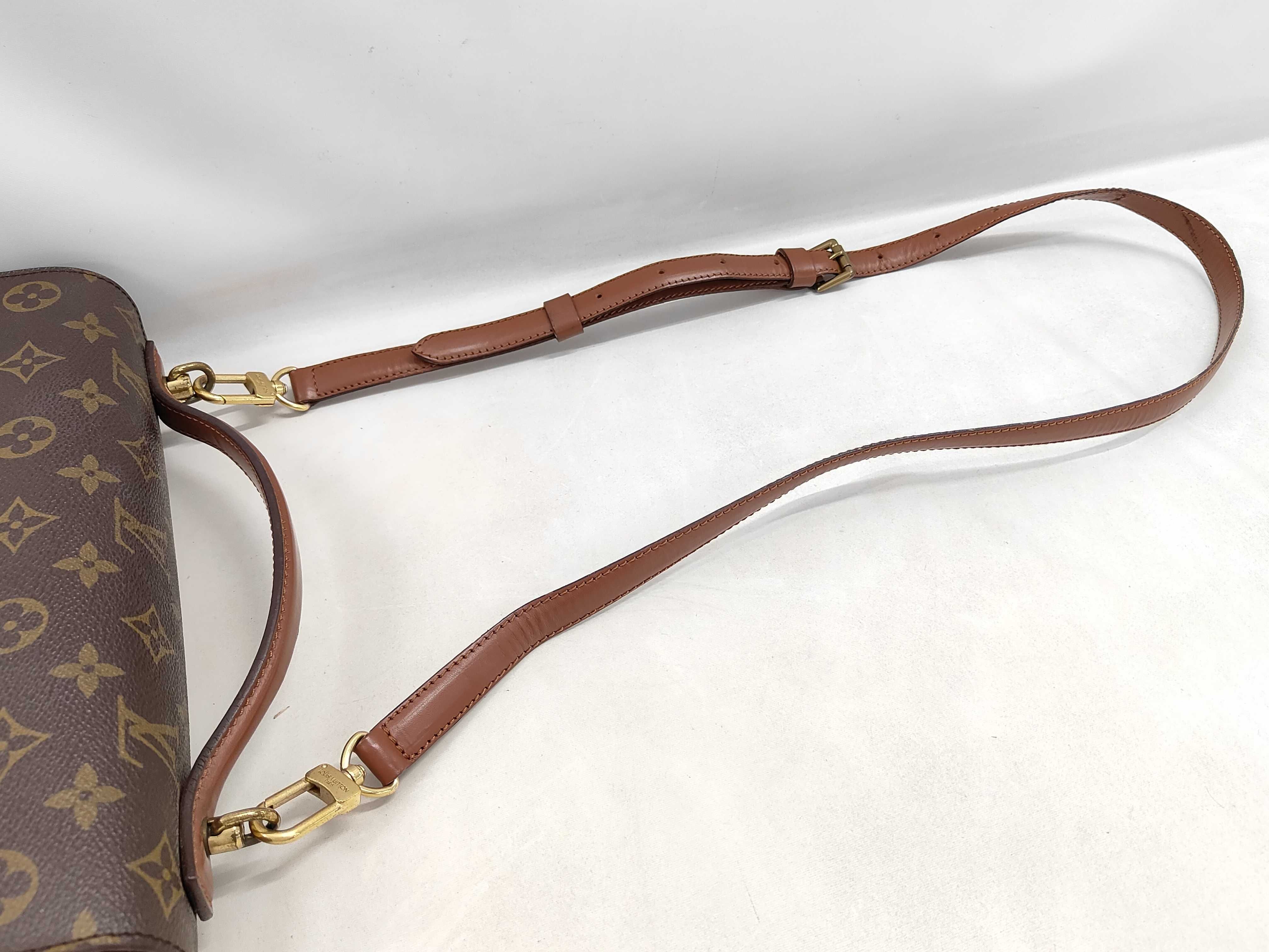 Vintage Louis Vuitton Monogram Coated Canvas Top Handle Handbag
