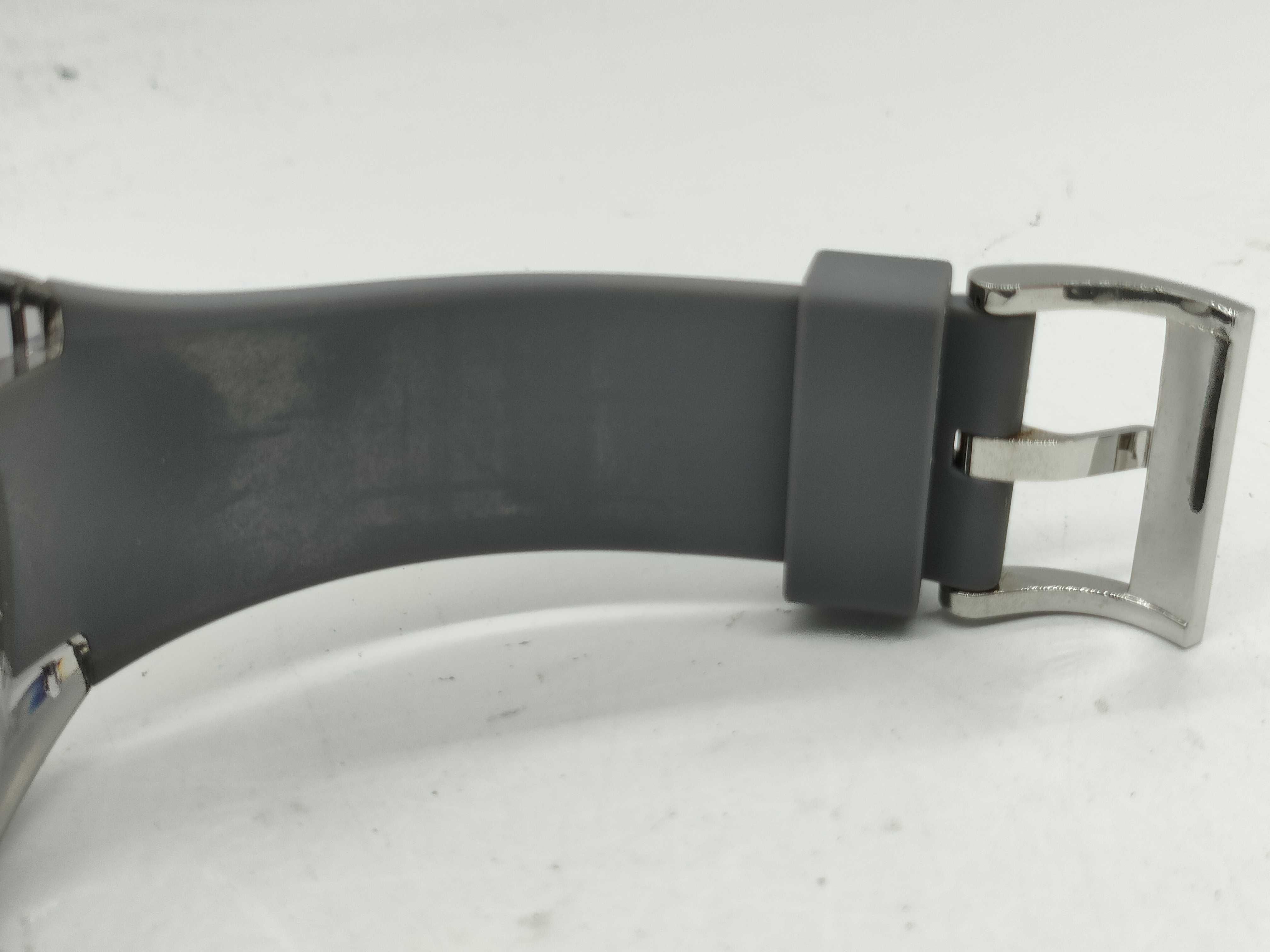 Gucci Sync Gray Resin and Stainless Steel Wristwatch 44mm