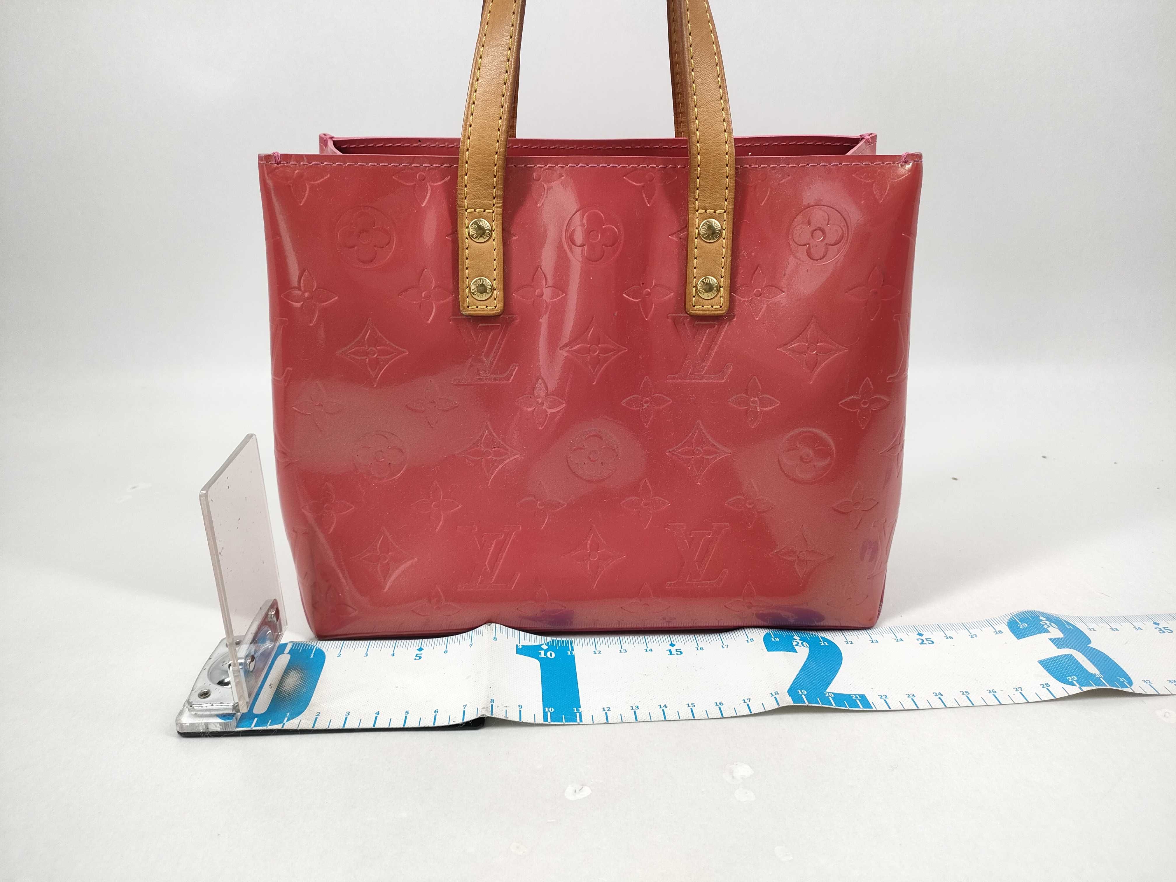 Vintage Louis Vuitton Reade PM Framboise Monogram Vernis Tote Bag