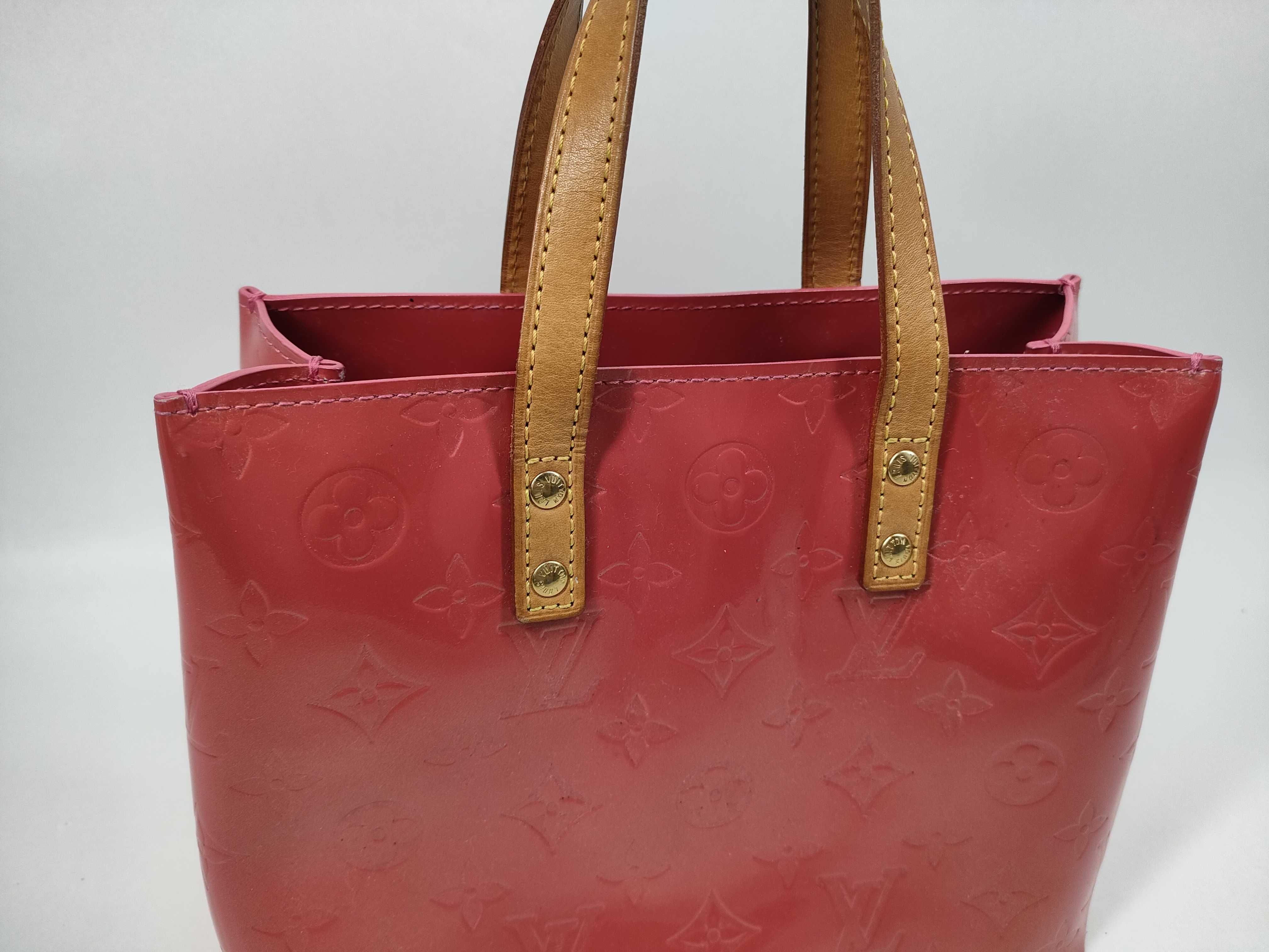 Vintage Louis Vuitton Reade PM Framboise Monogram Vernis Tote Bag