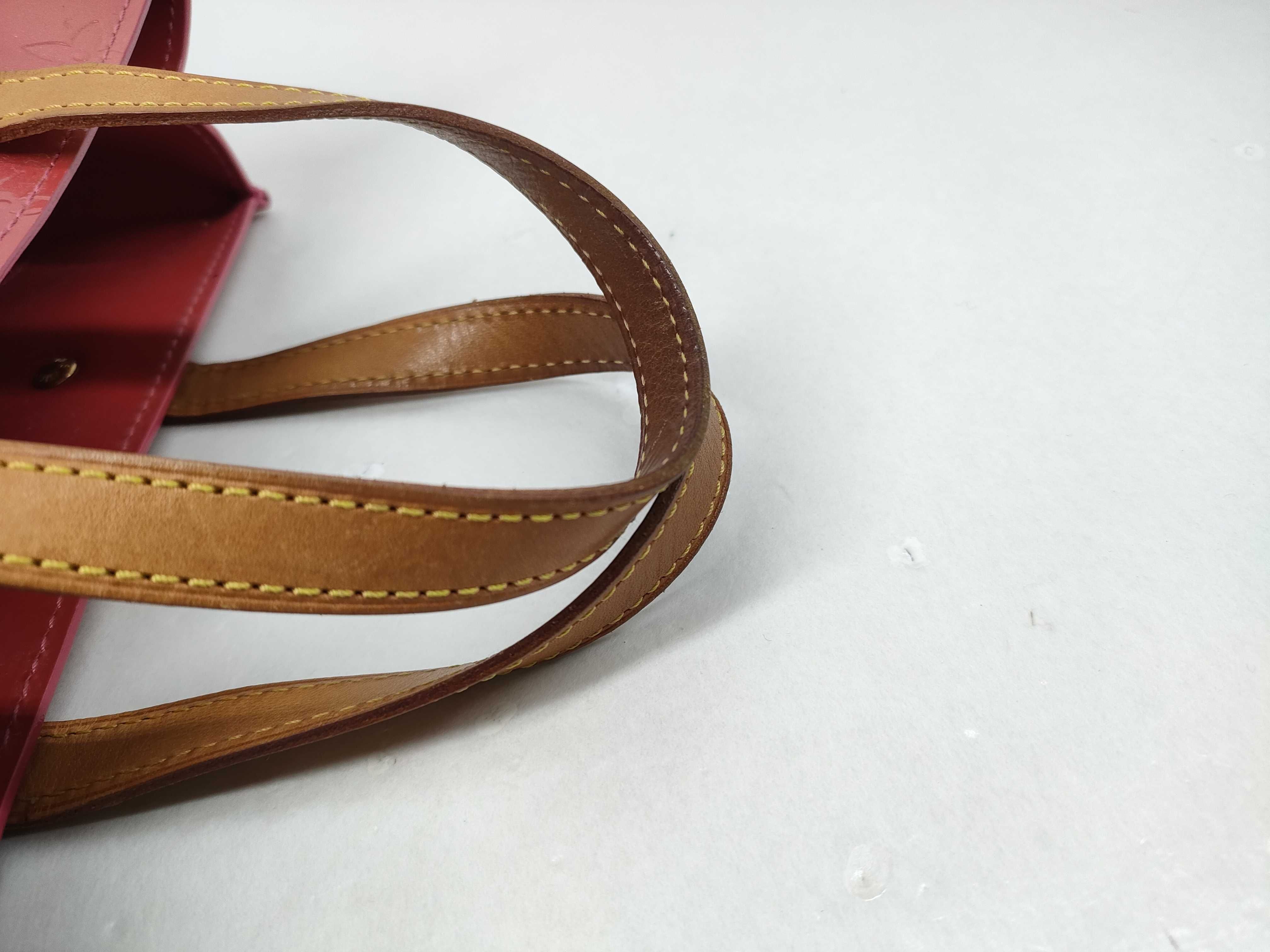 Vintage Louis Vuitton Reade PM Framboise Monogram Vernis Tote Bag
