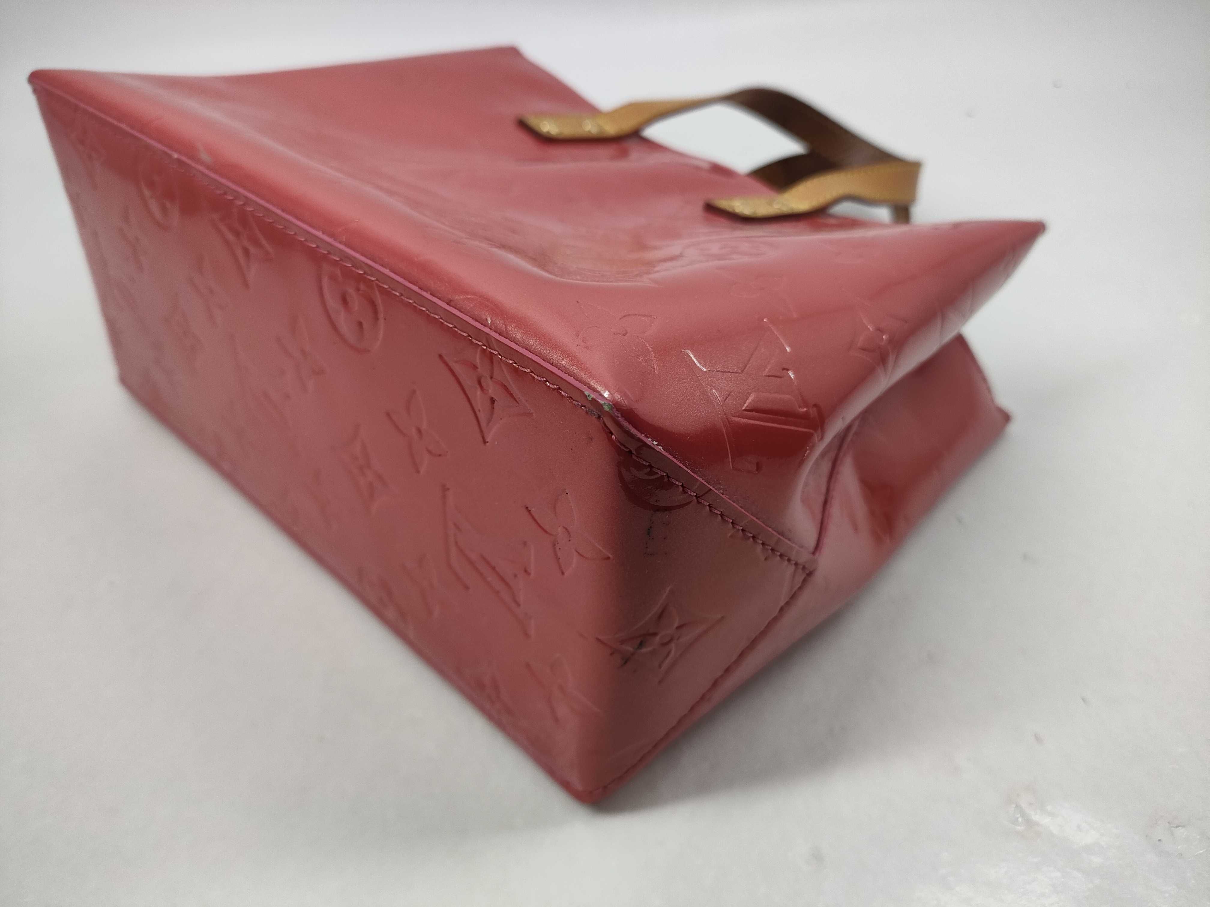 Vintage Louis Vuitton Reade PM Framboise Monogram Vernis Tote Bag