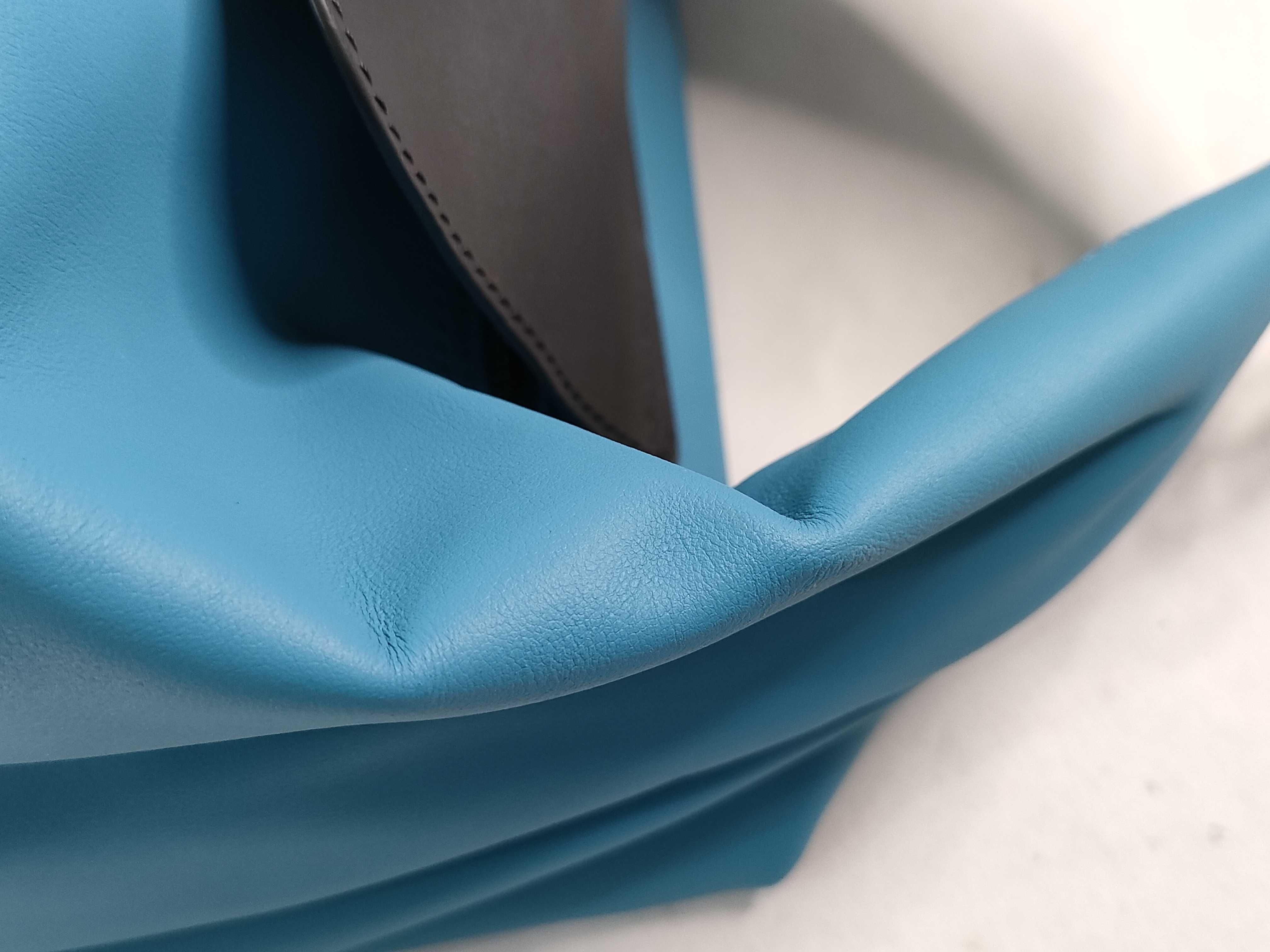 Longchamp Le Pliage Xtra Lagoon Leather Bucket Bag