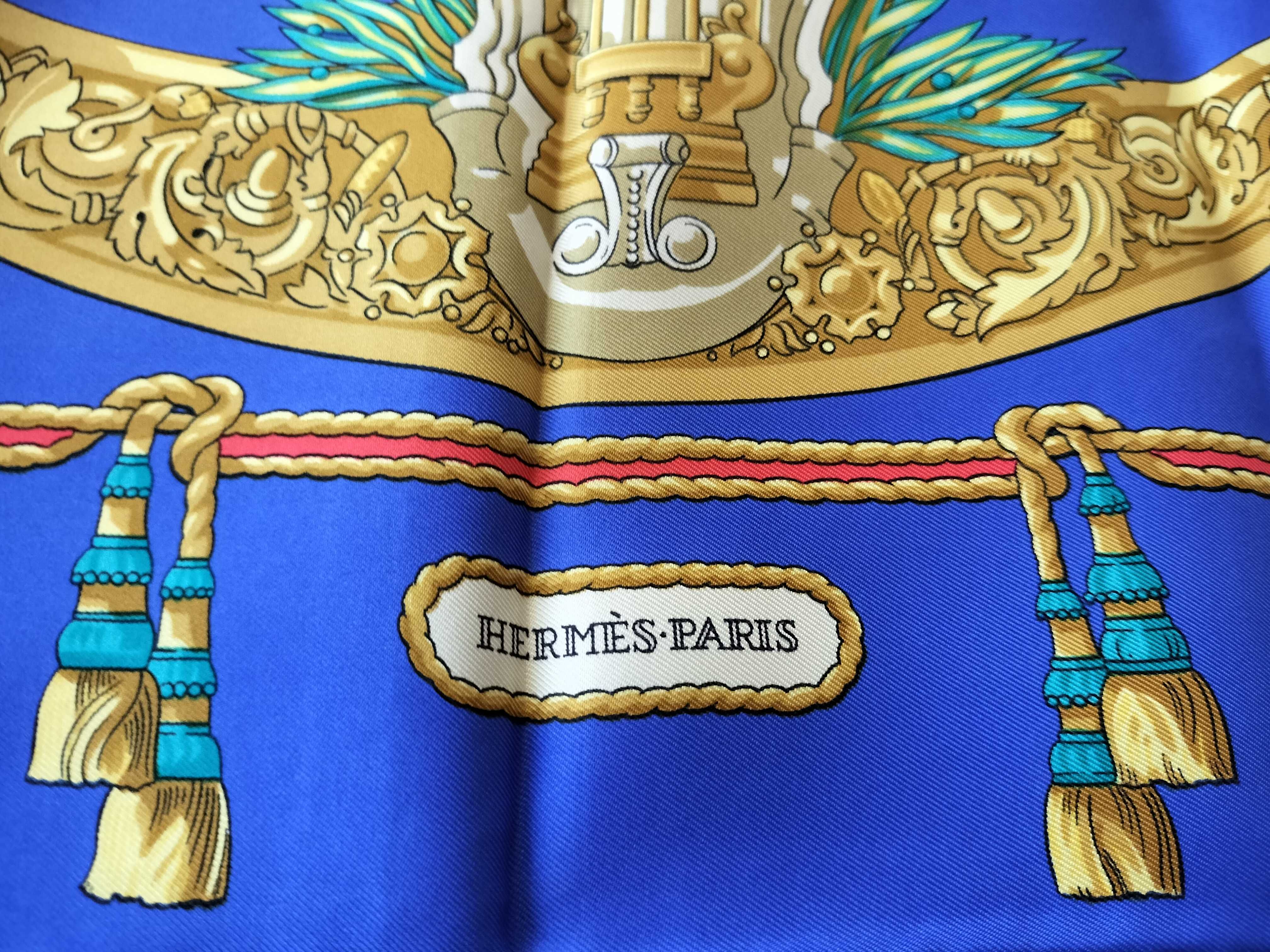 Vintage Hermes Hommage a Charles Garnier Silk Carre 90