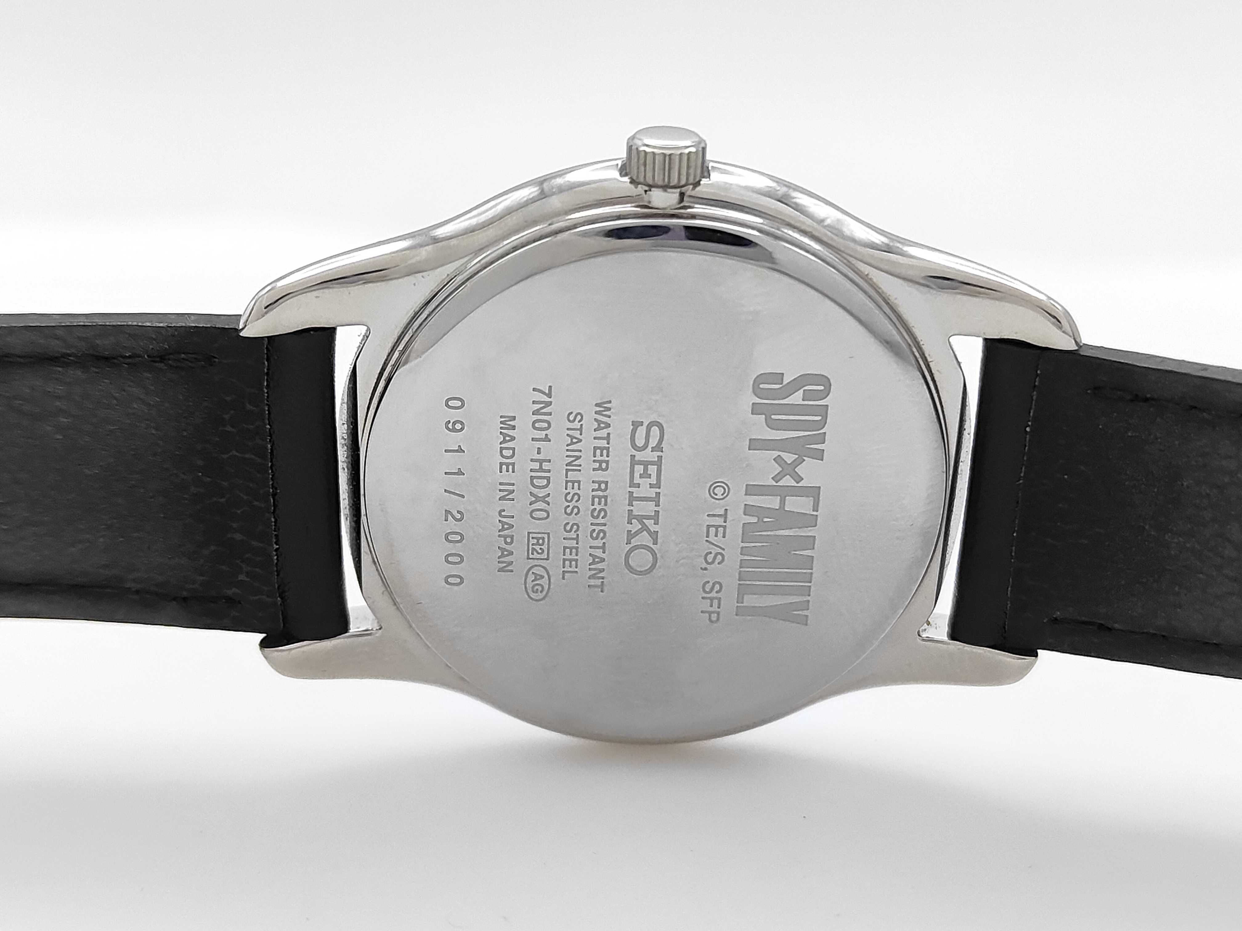Seiko Spy x Family Limited Edition 7N01-HDX0 Stainless Steel Wristwatch with Box and Papers