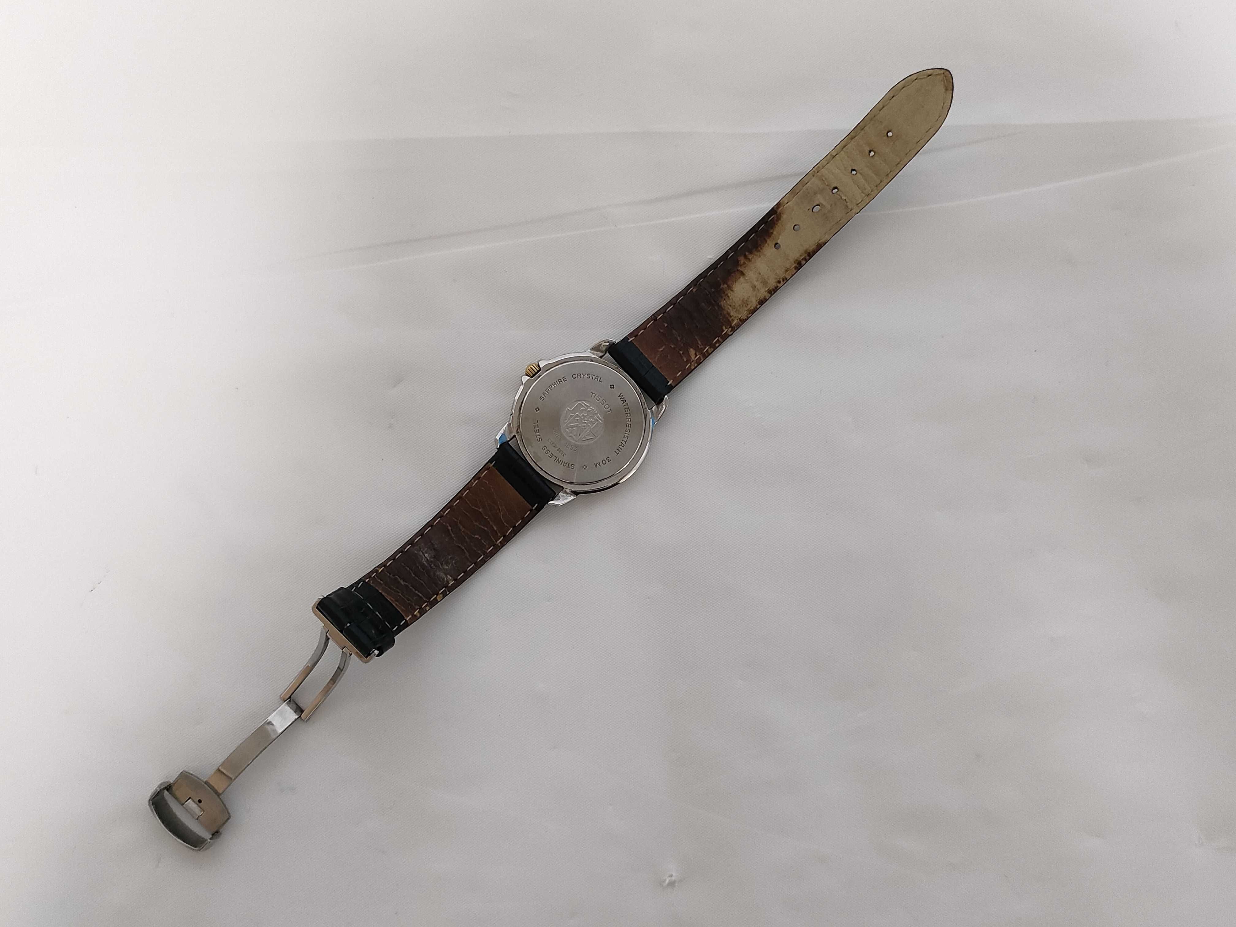 Tissot Casablanca Triple Calendar Moonphase Stainless Steel and Gold-Tone Wristwatch