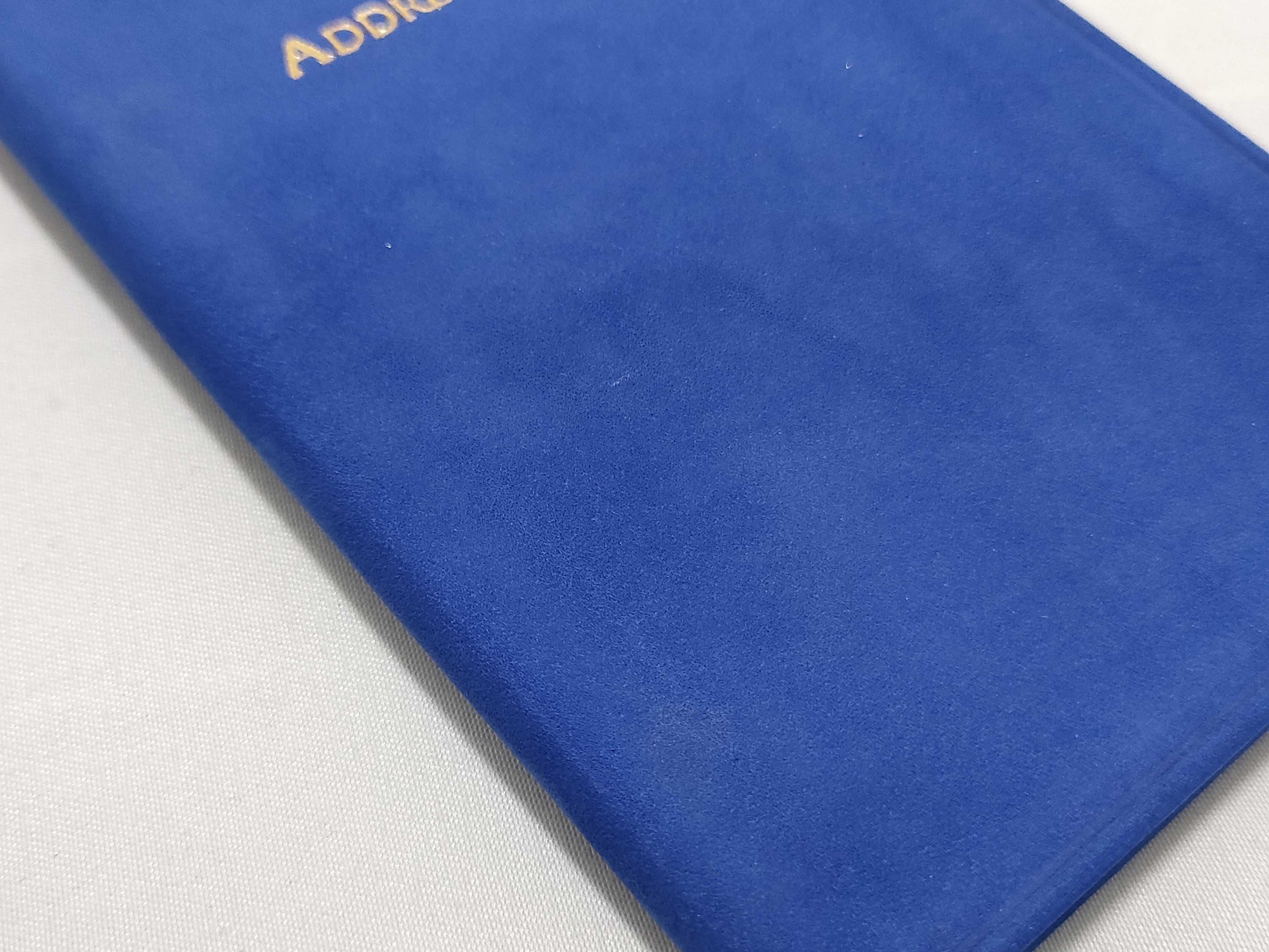 Tiffany & Co. Blue Suede Address Book and Hermes Knotting Cards with Boxes