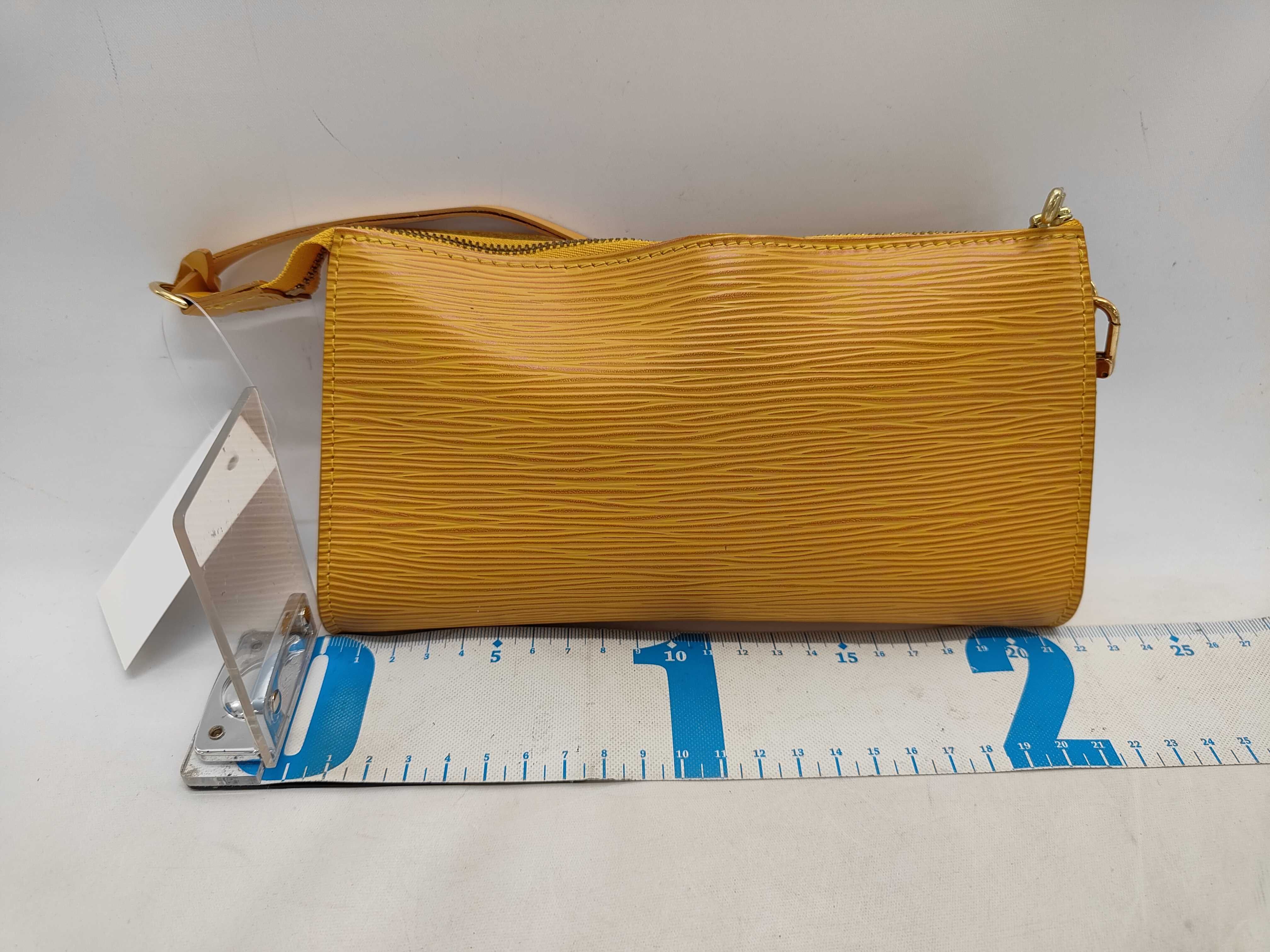 Vintage Louis Vuitton Tassil Yellow Epi Leather Small Shoulder Bag