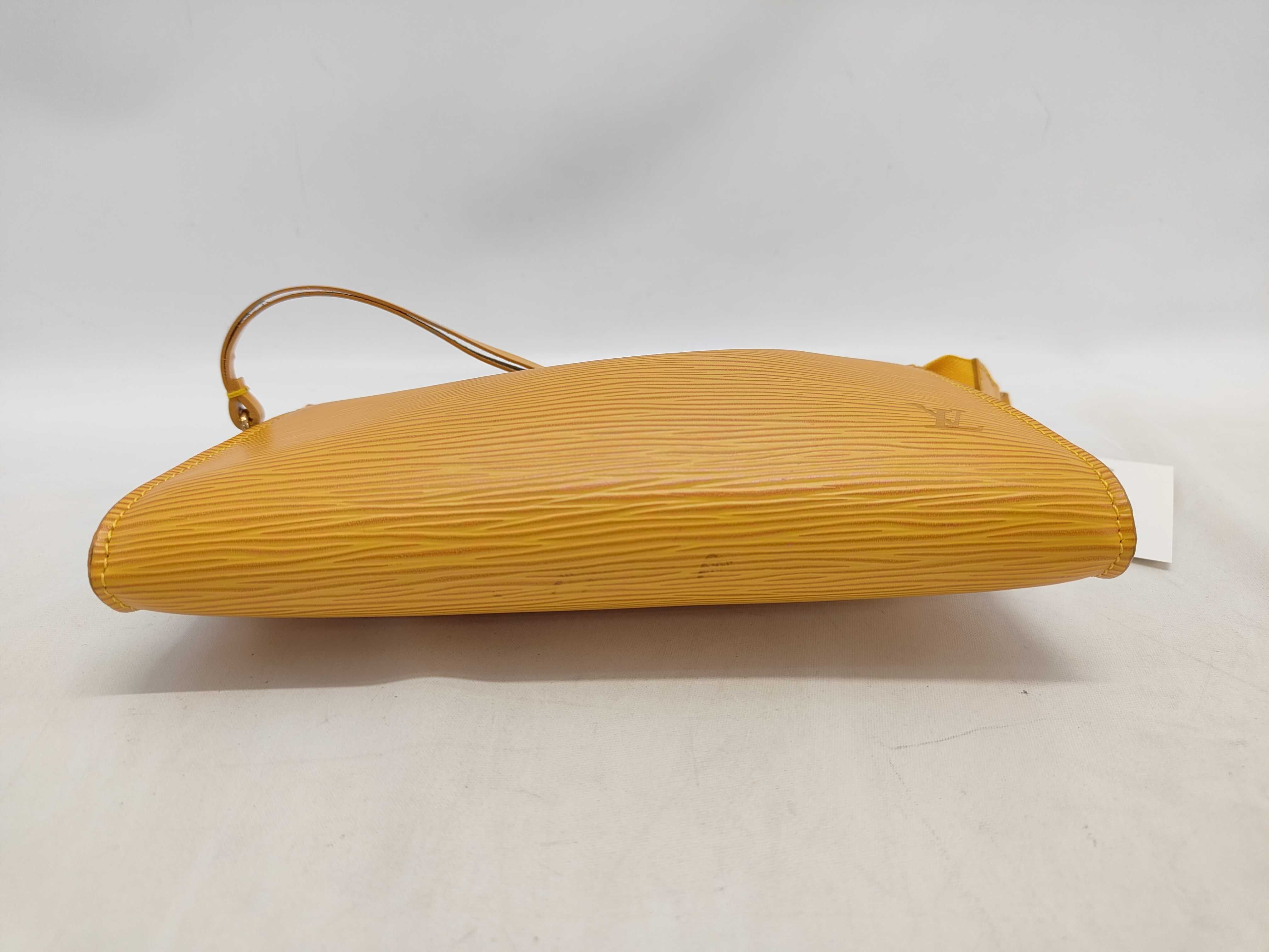 Vintage Louis Vuitton Tassil Yellow Epi Leather Small Shoulder Bag