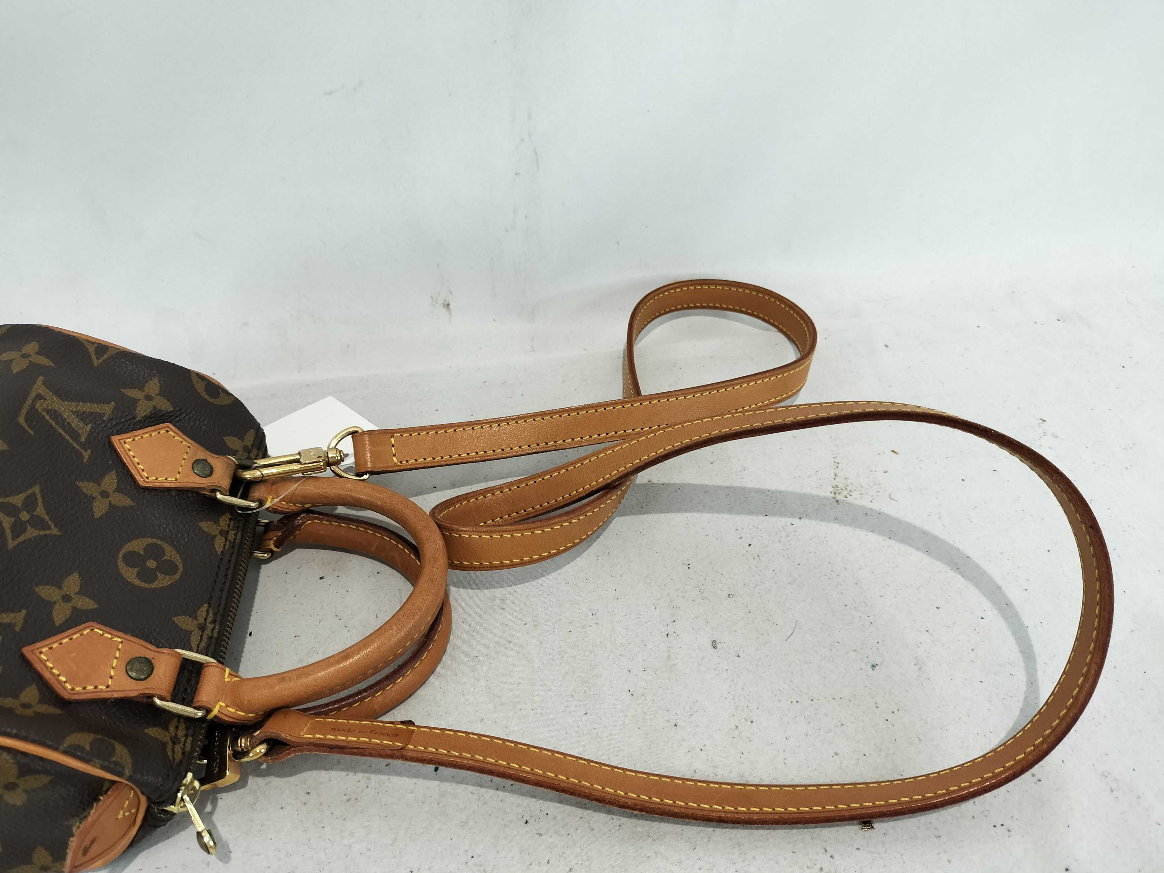 Vintage Louis Vuitton Monogram Mini Speedy Brown Coated Canvas Handbag