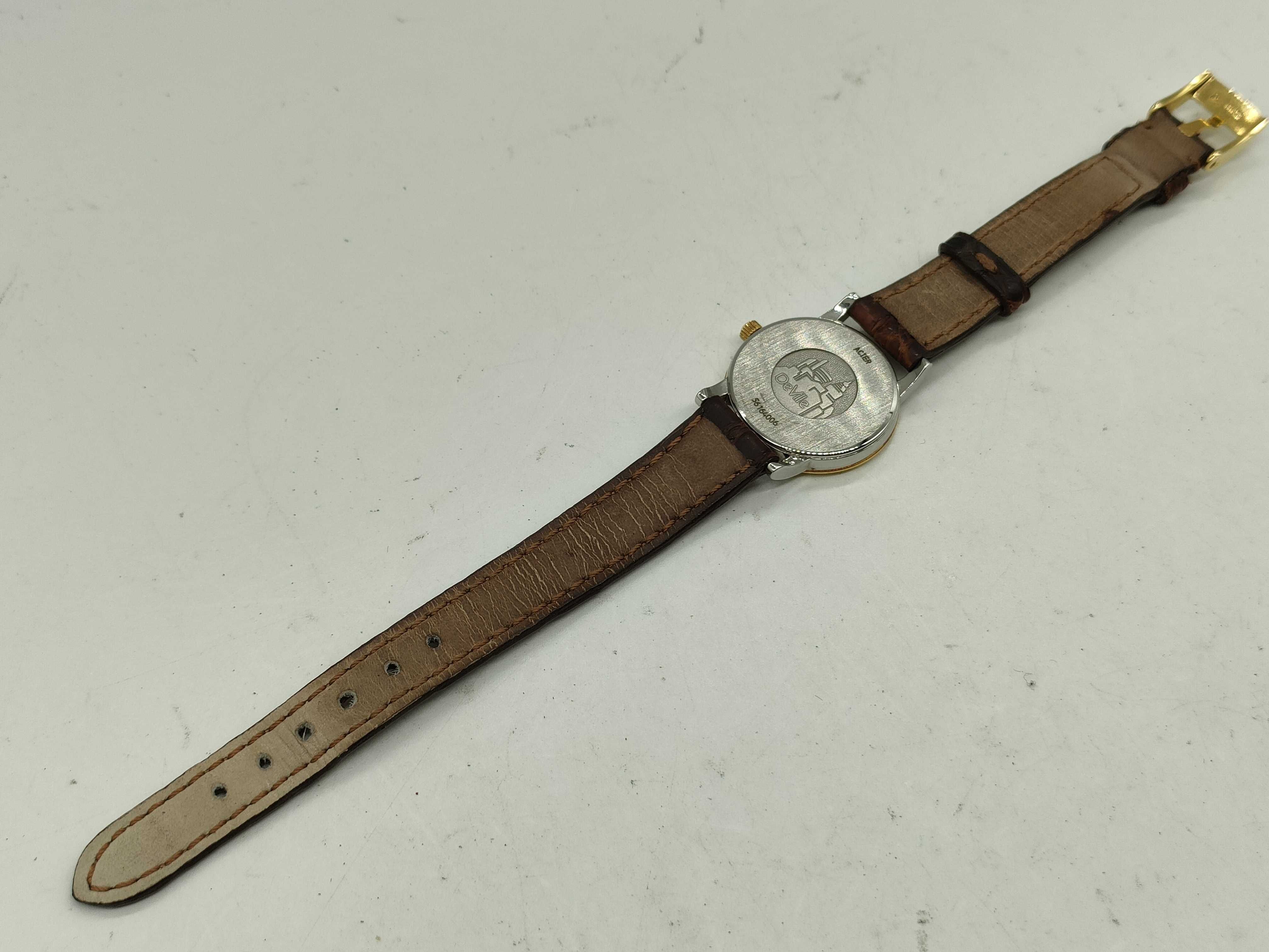 Vintage Omega De Ville Two-Tone Stainless Steel Ladies Wristwatch
