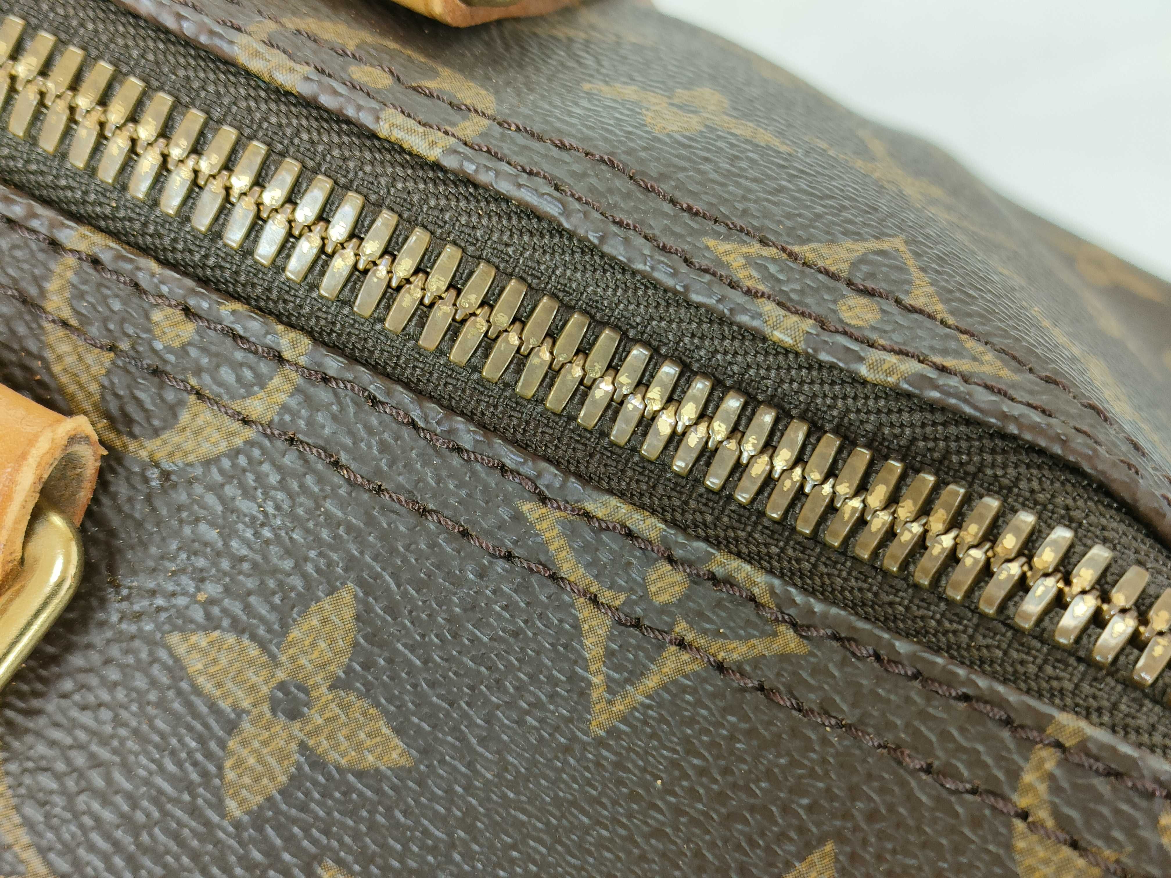 Vintage Louis Vuitton Monogram Keepall 55 Canvas Travel Bag