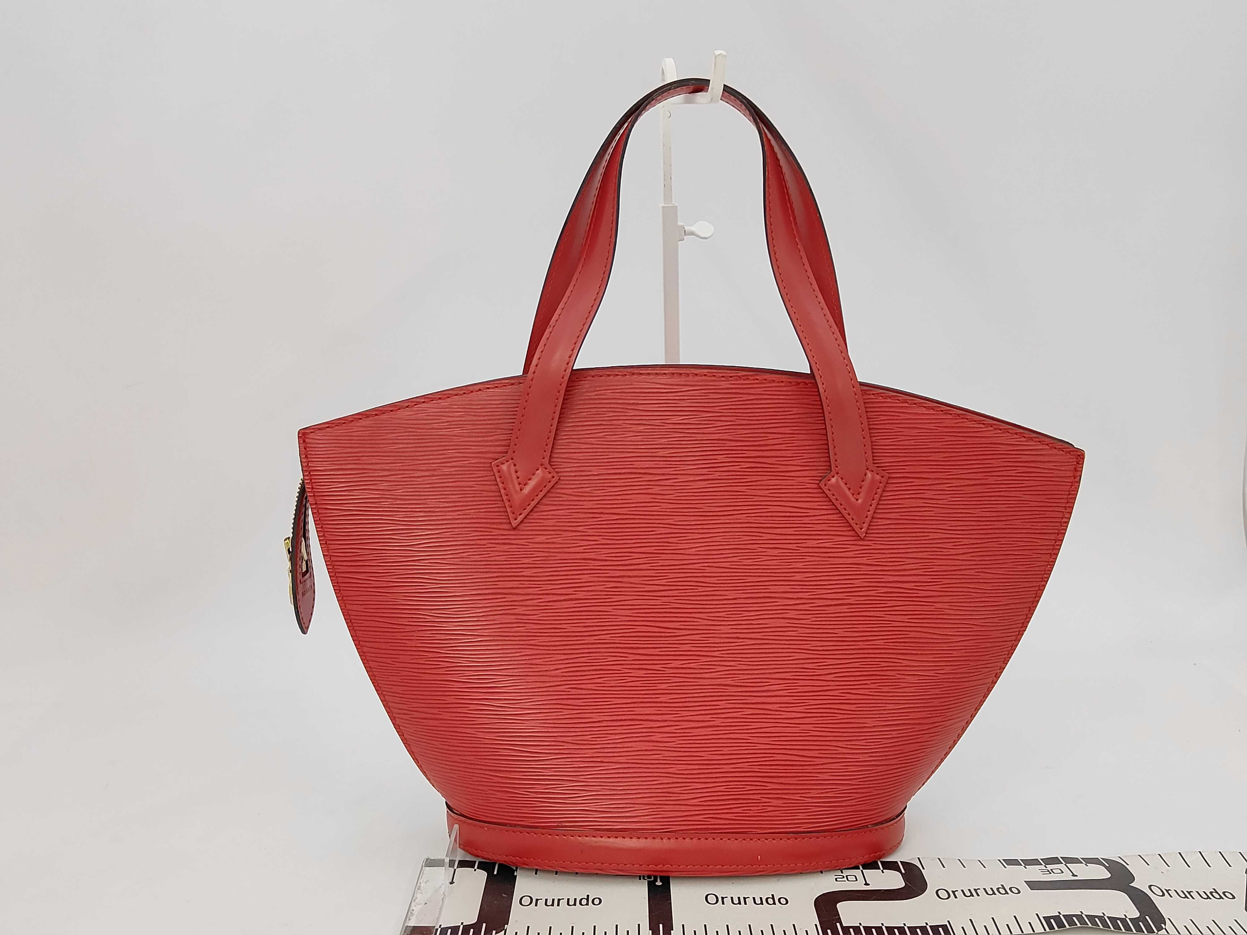 Vintage Louis Vuitton Saint-Jacques GM Red Epi Leather Tote Bag