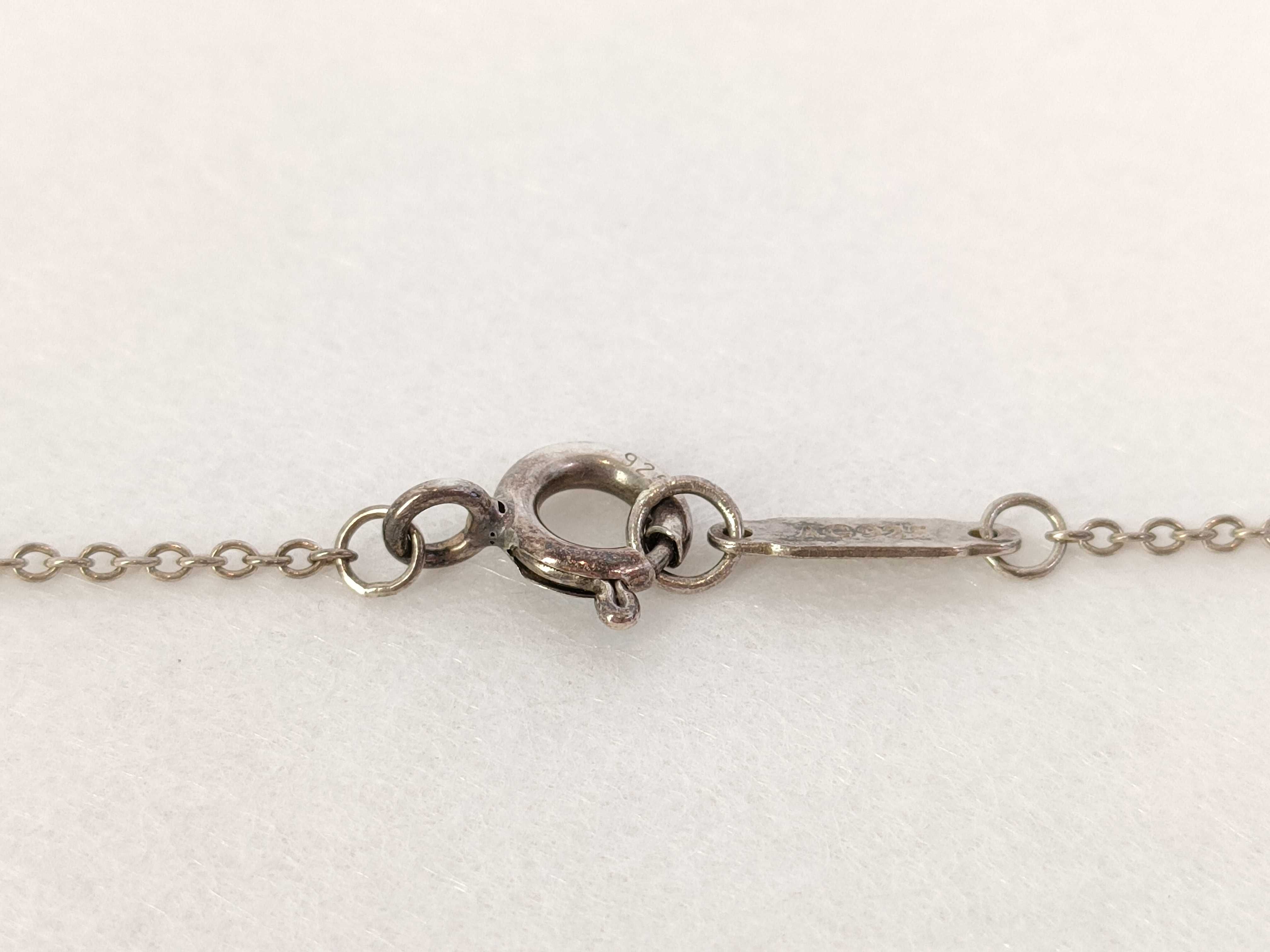 Tiffany & Co. Crown Sterling Silver Pendant Necklace