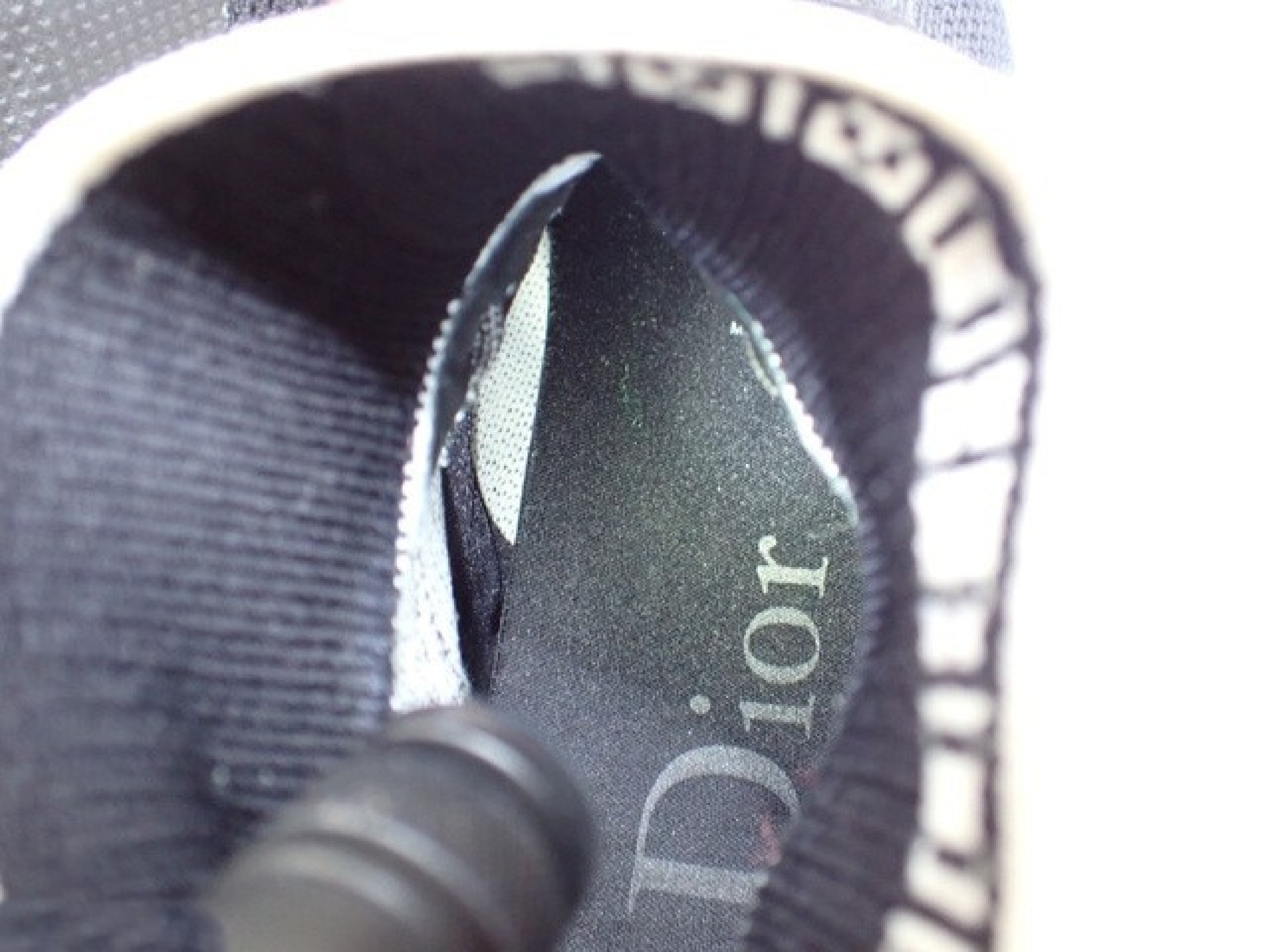 Dior Homme B21 Black and Silver Technical Knit High-Top Sneakers