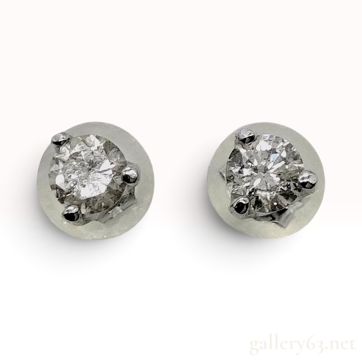0.40ctw Natural Diamond Stud Earrings