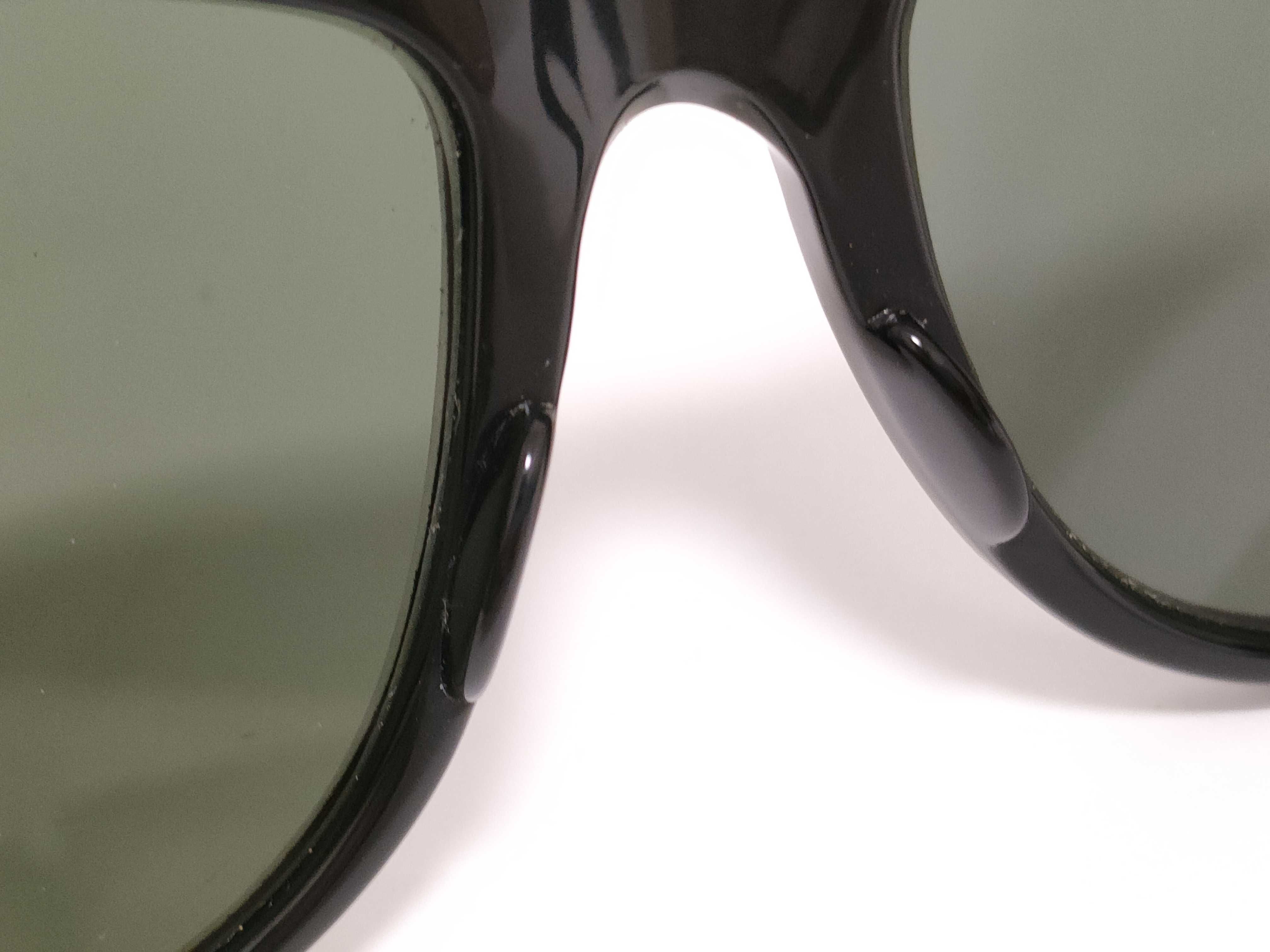 Vintage Ray-Ban Wayfarer II Black Acetate Sunglasses
