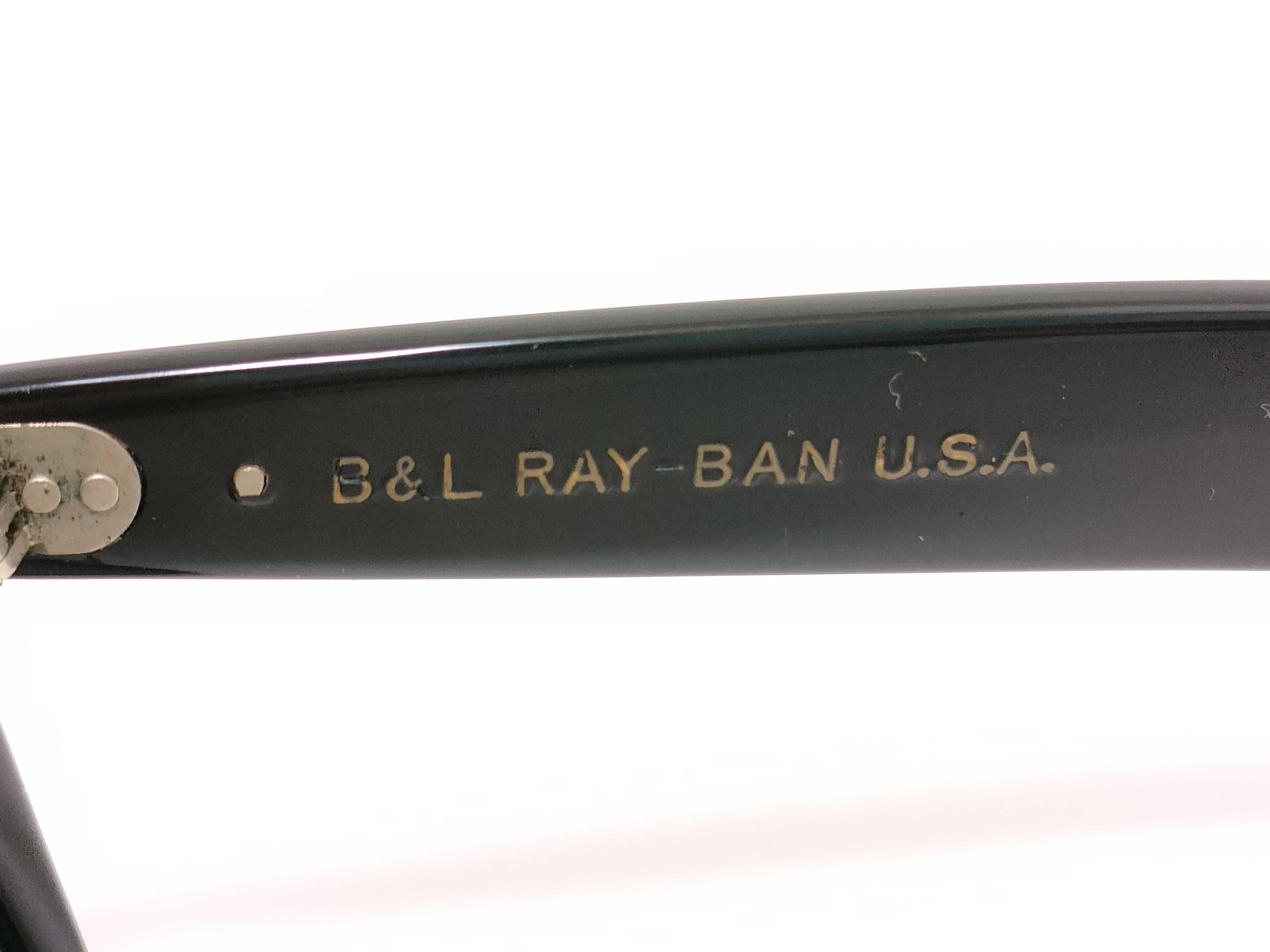 Vintage Ray-Ban Wayfarer II Black Acetate Sunglasses