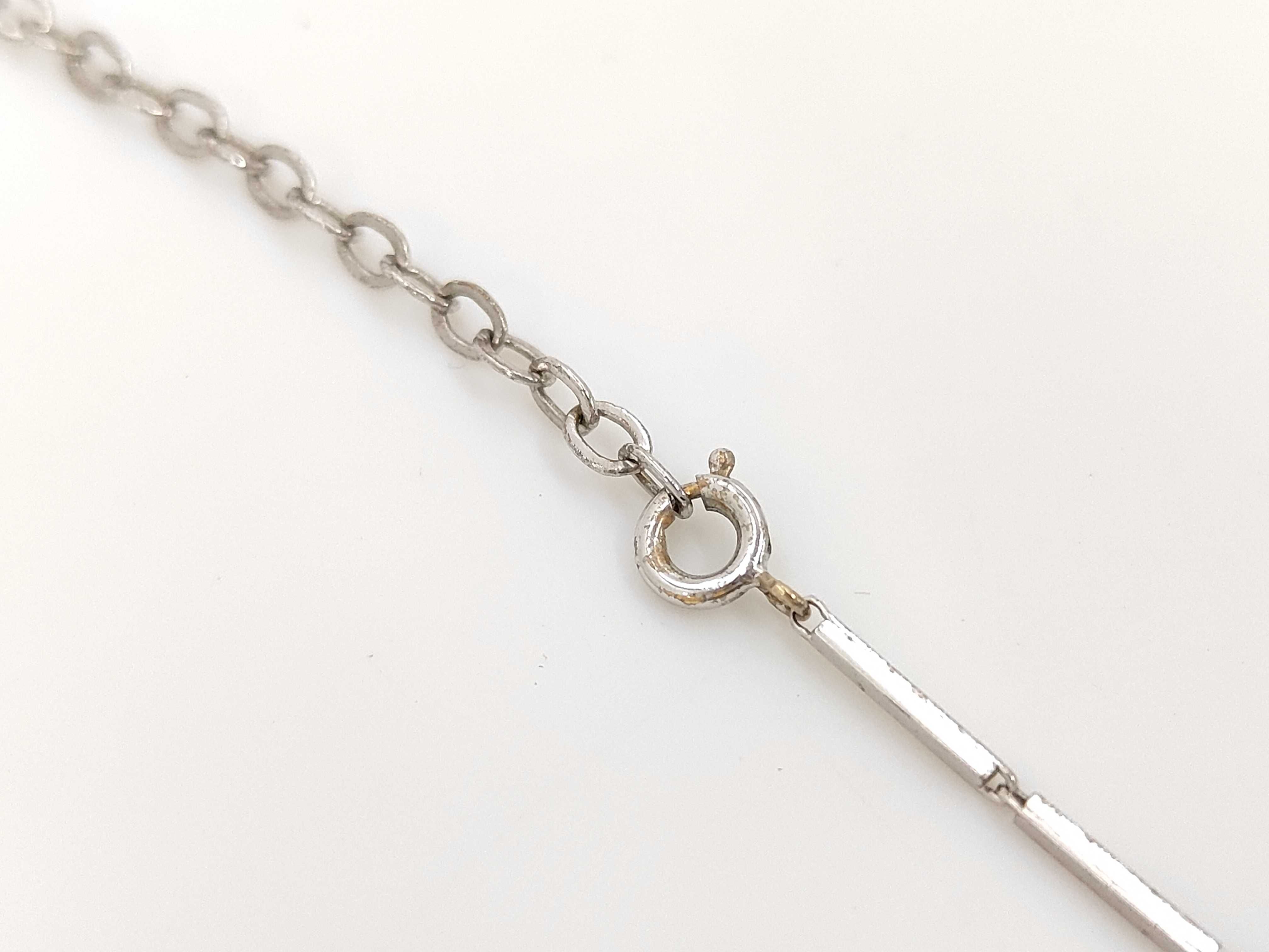 Vintage Christian Dior Modernist Pendant Necklace