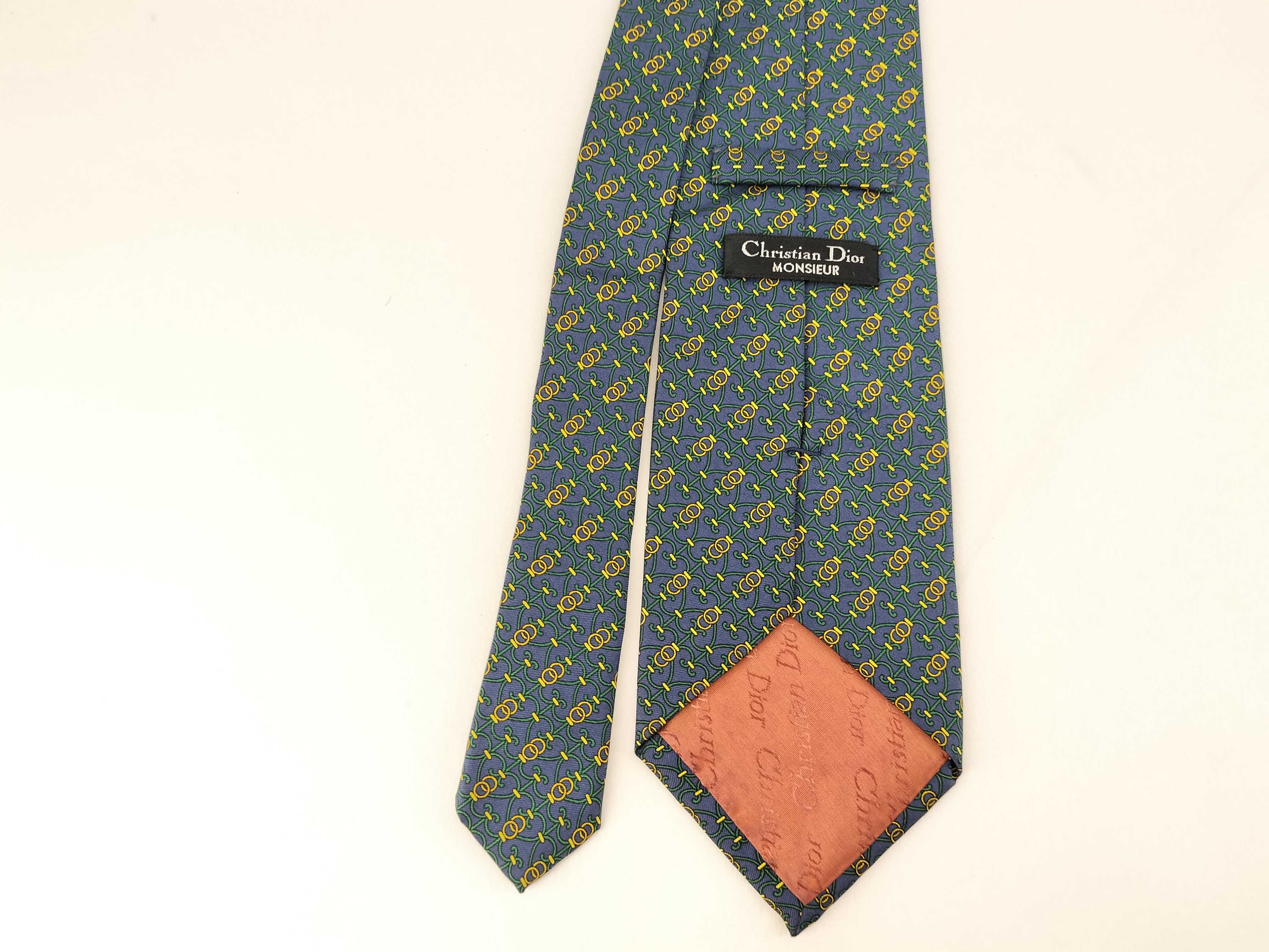 Vintage Christian Dior Monsieur Set of Four Silk Neckties