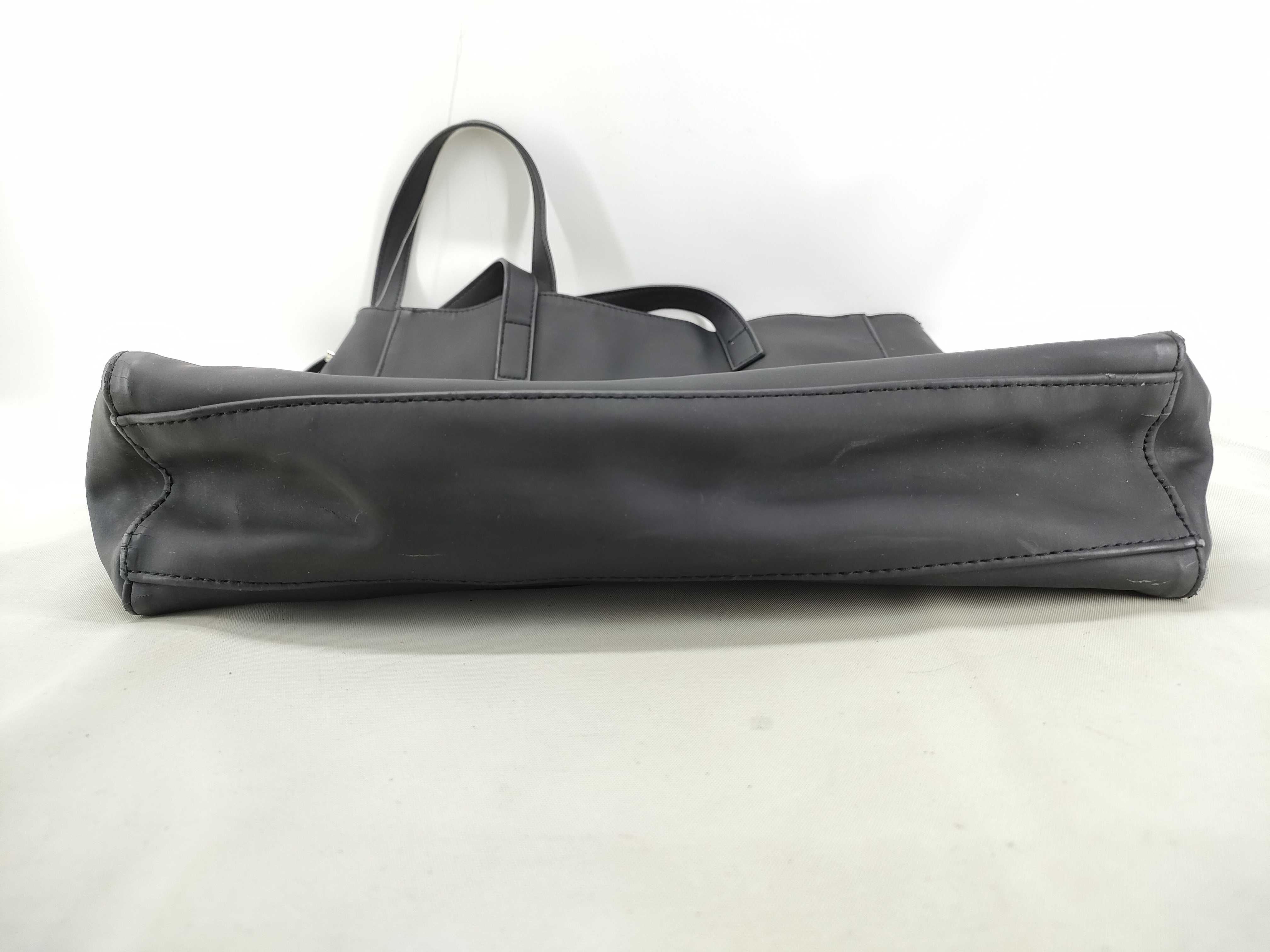 Givenchy Parfums Black and Red Synthetic Open Top Shoulder Tote Bag