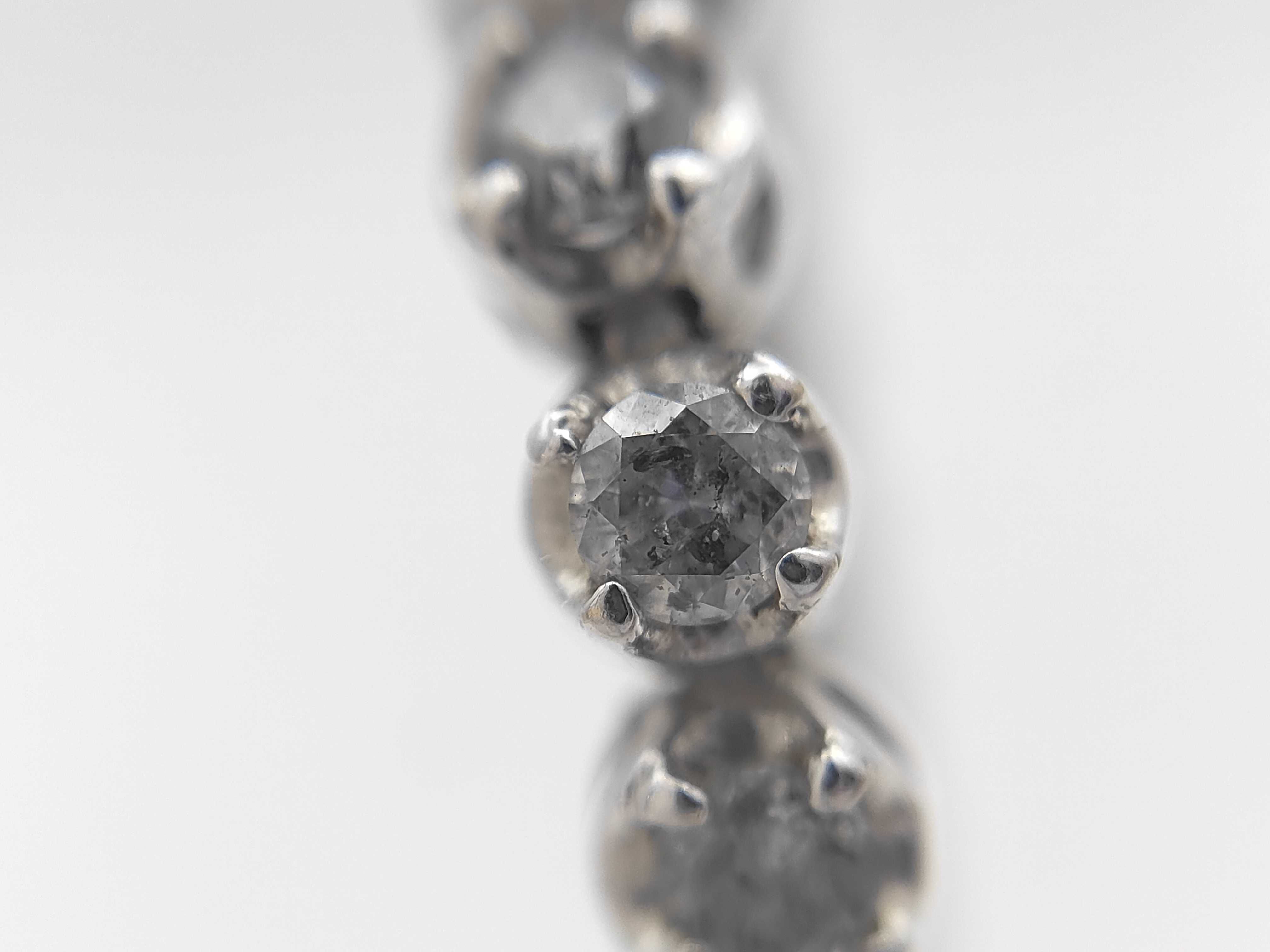 18KWG 3.00ctw Natural Diamond Tennis Bracelet
