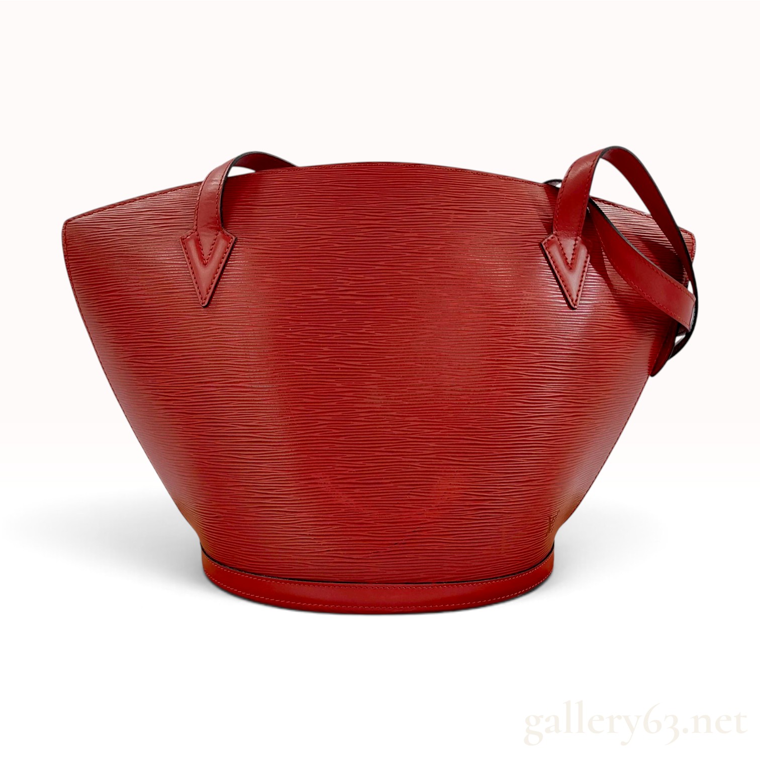 Vintage Louis Vuitton Saint Jacques Red Epi Leather Tote Bag
