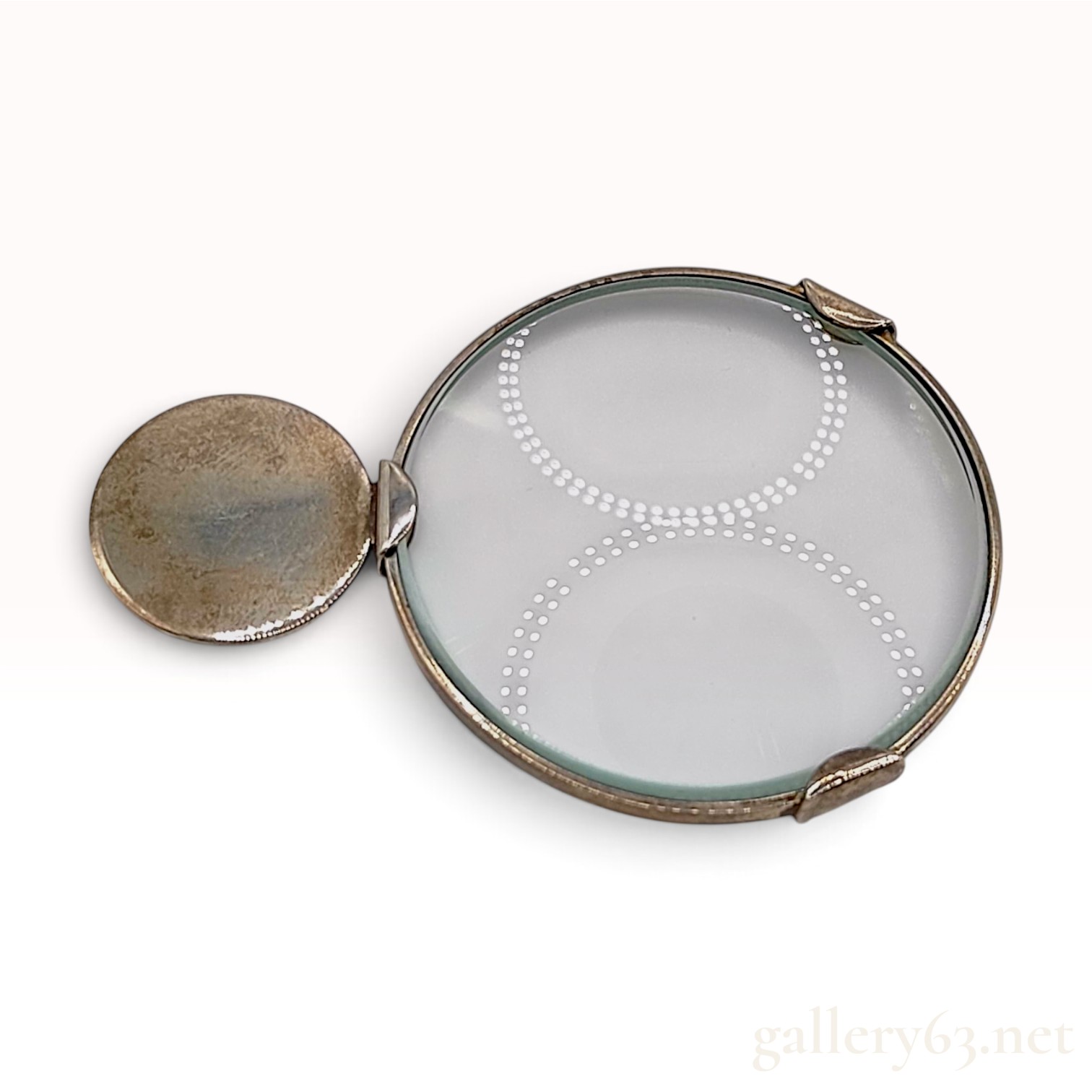 Tiffany & Co. Sterling Silver Folding Pocket Magnifying Glass