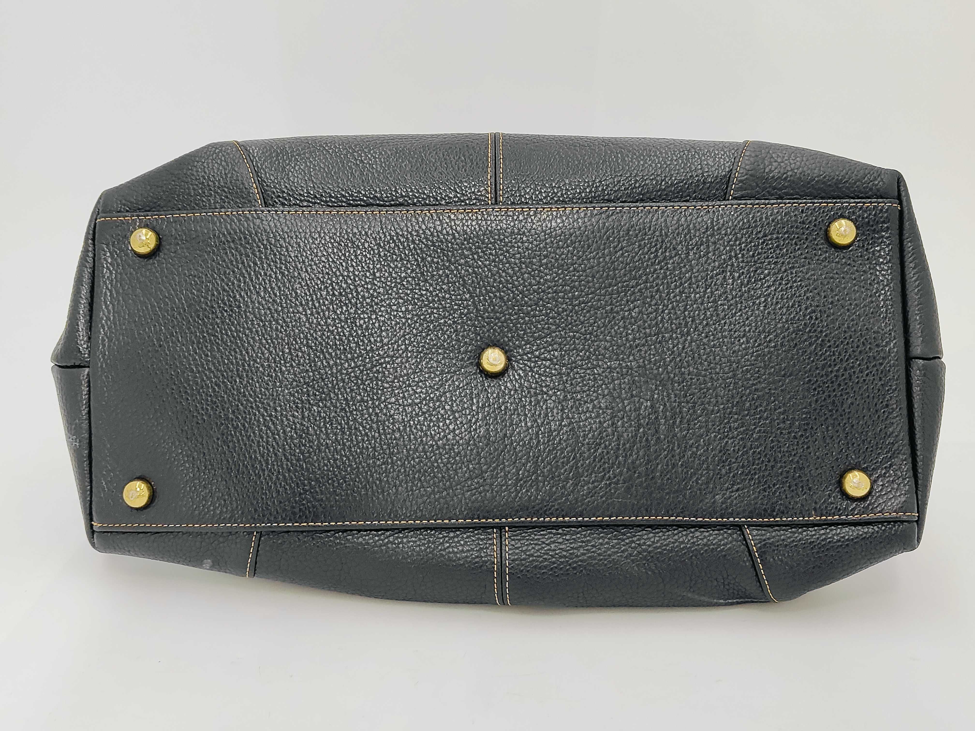 Vintage Givenchy Life Black Pebbled Leather Doctor Handbag