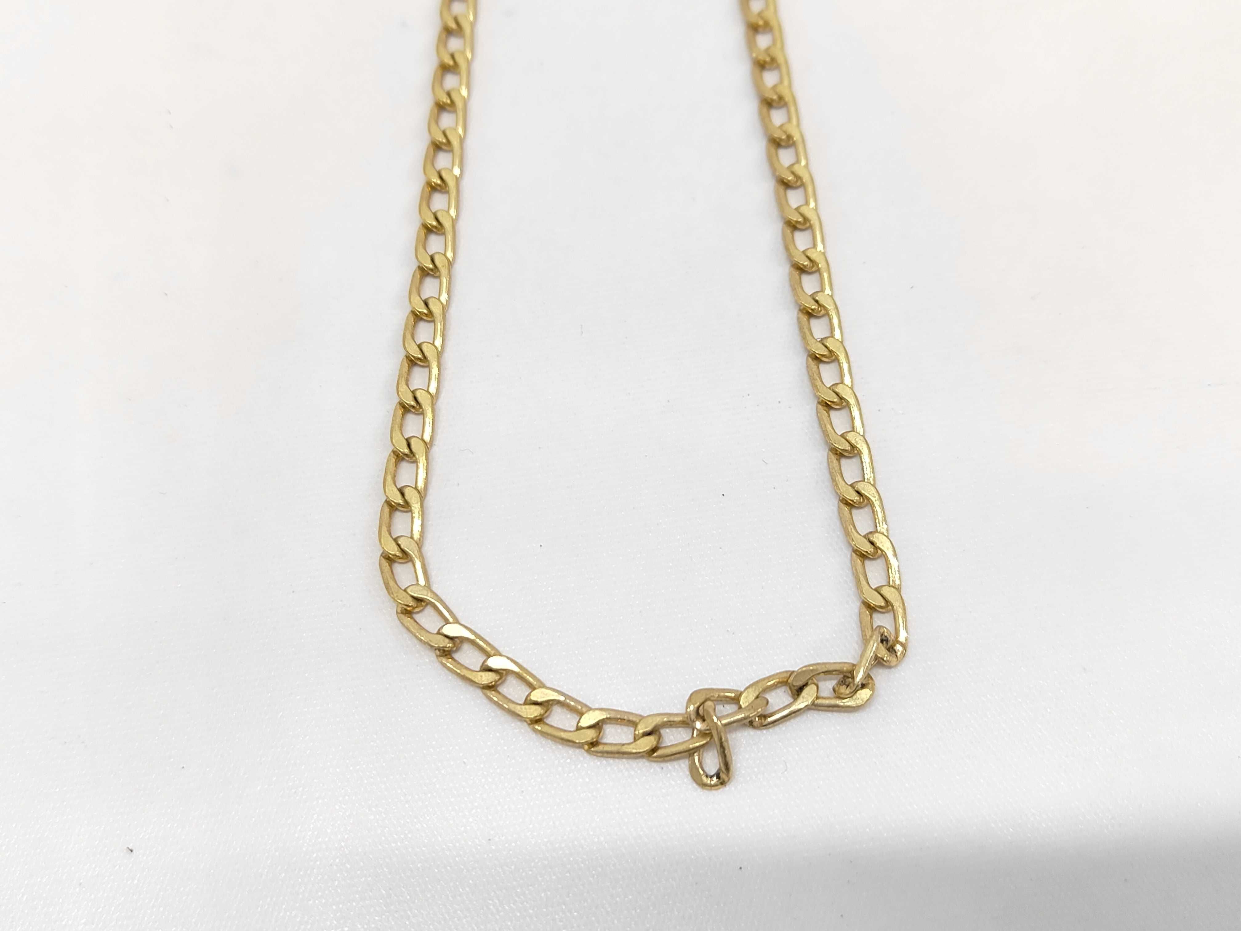 Vintage Christian Dior Gold-Tone Curb Link Necklace