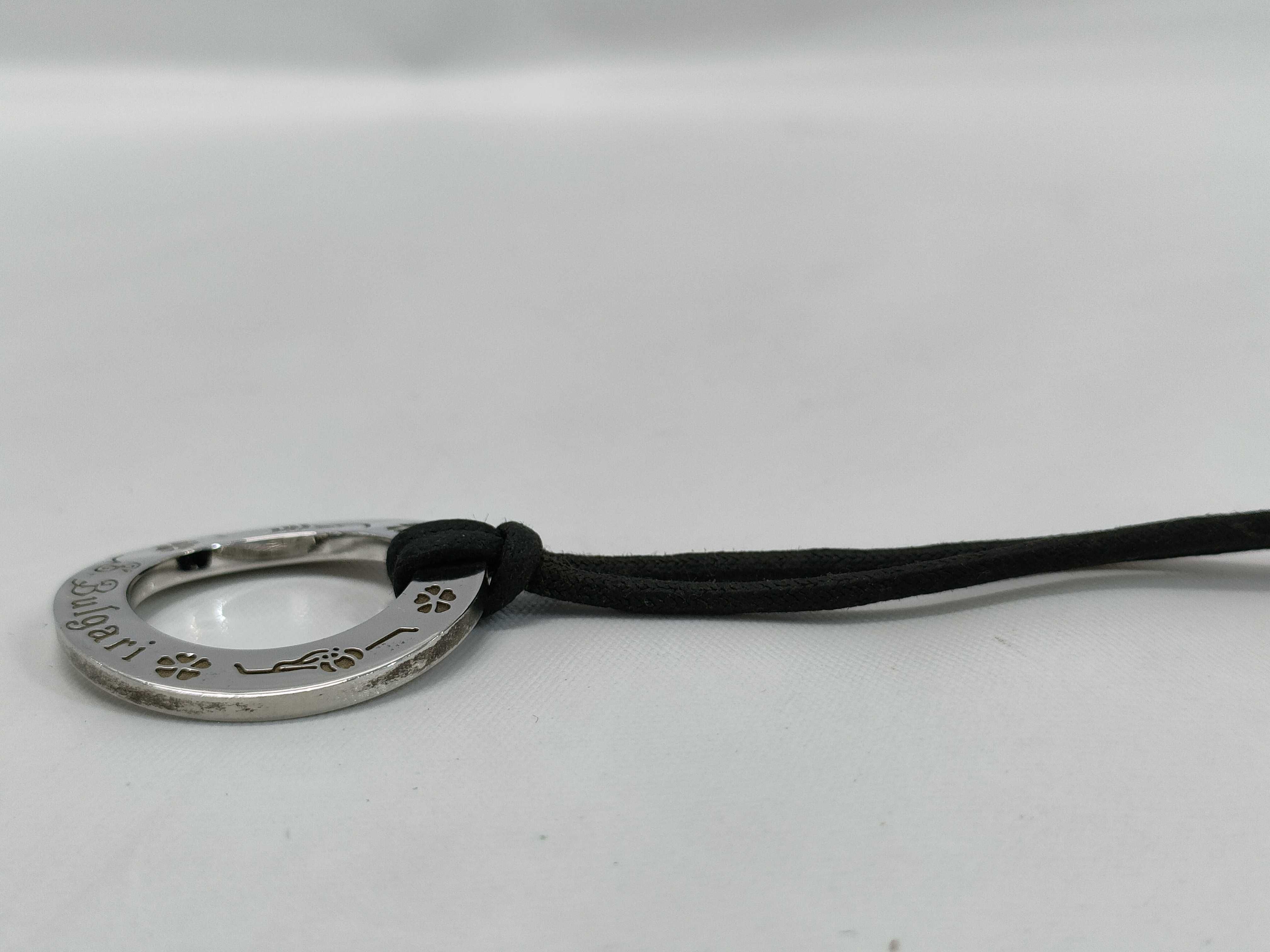 Bvlgari Save the Children Sterling Silver Ring Pendant Necklace